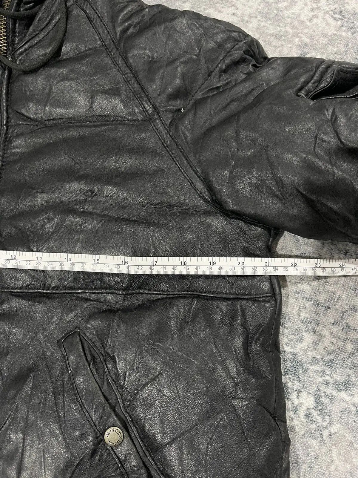 Avirex VTG Avirex LTD Leather Snorkel Parka N-3B Flight Jacket Size US M / EU 48-50 / 2 - 21 Thumbnail