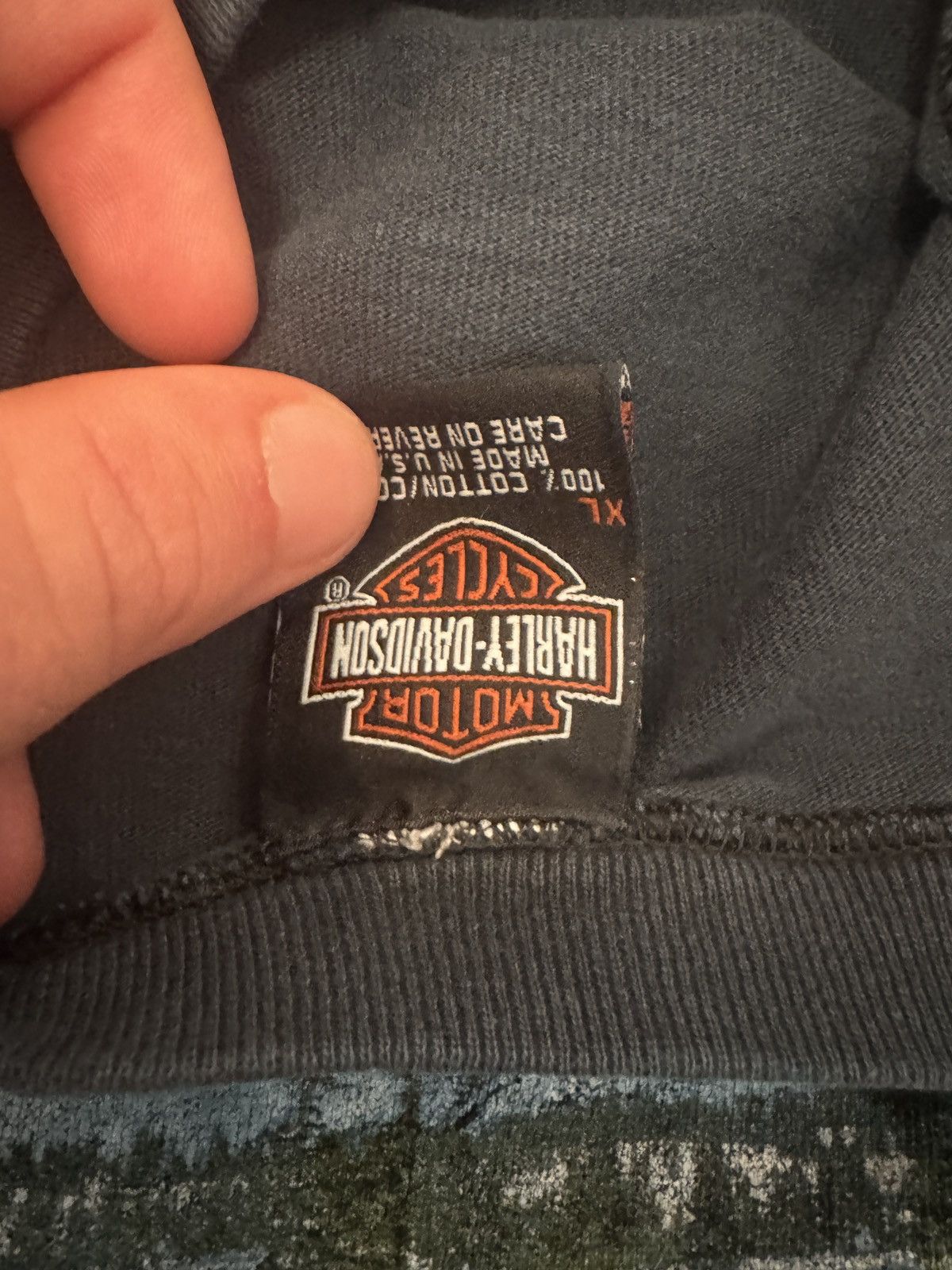 Harley Davidson Harley Davidson Vintage T Shirt Size US XL / EU 56 / 4 - 5 Thumbnail