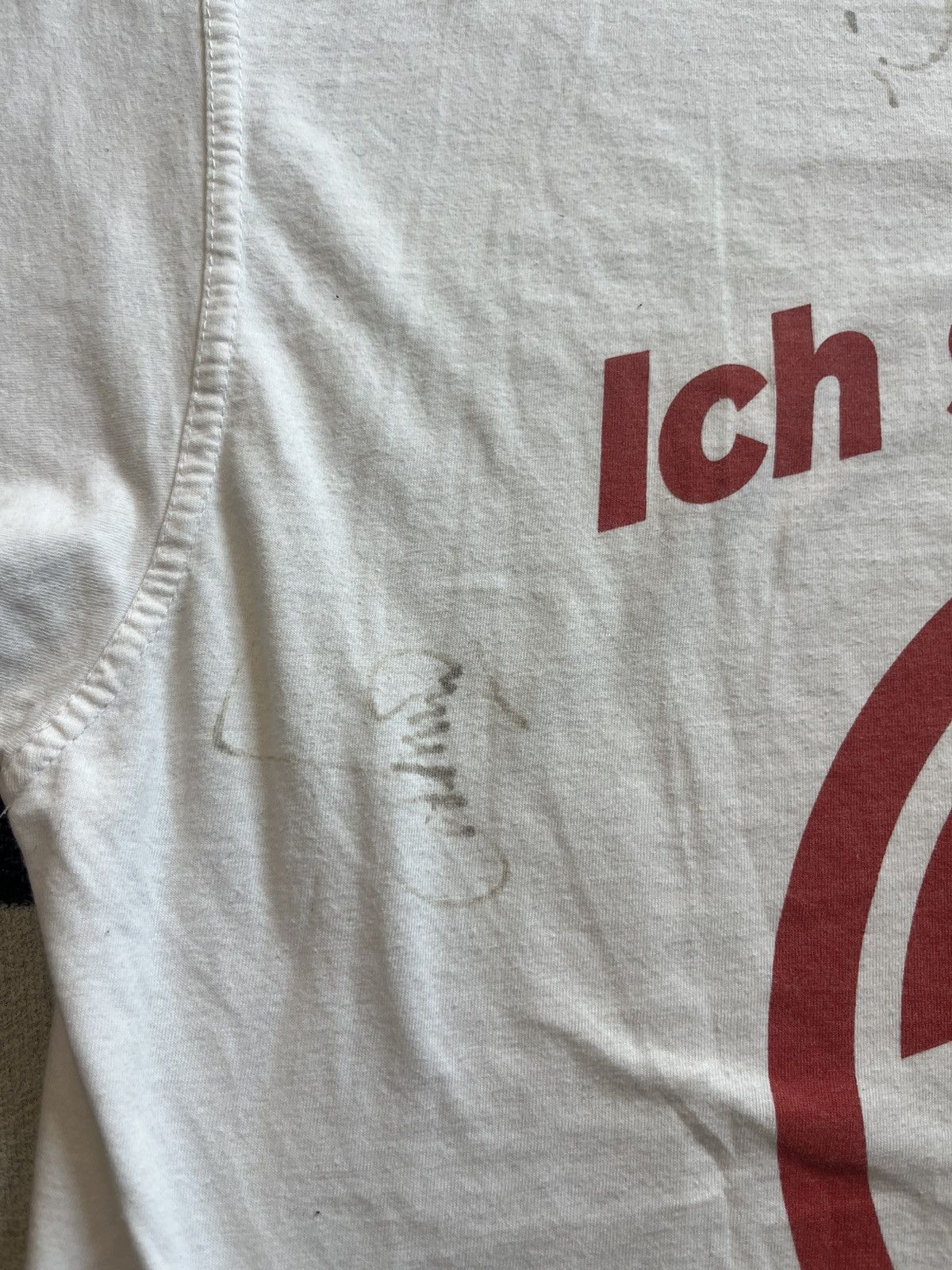 Vintage Vintage 1.FC KOLN Sudtribune? Sign on Tshirt Size US XL / EU 56 / 4 - 10 Thumbnail