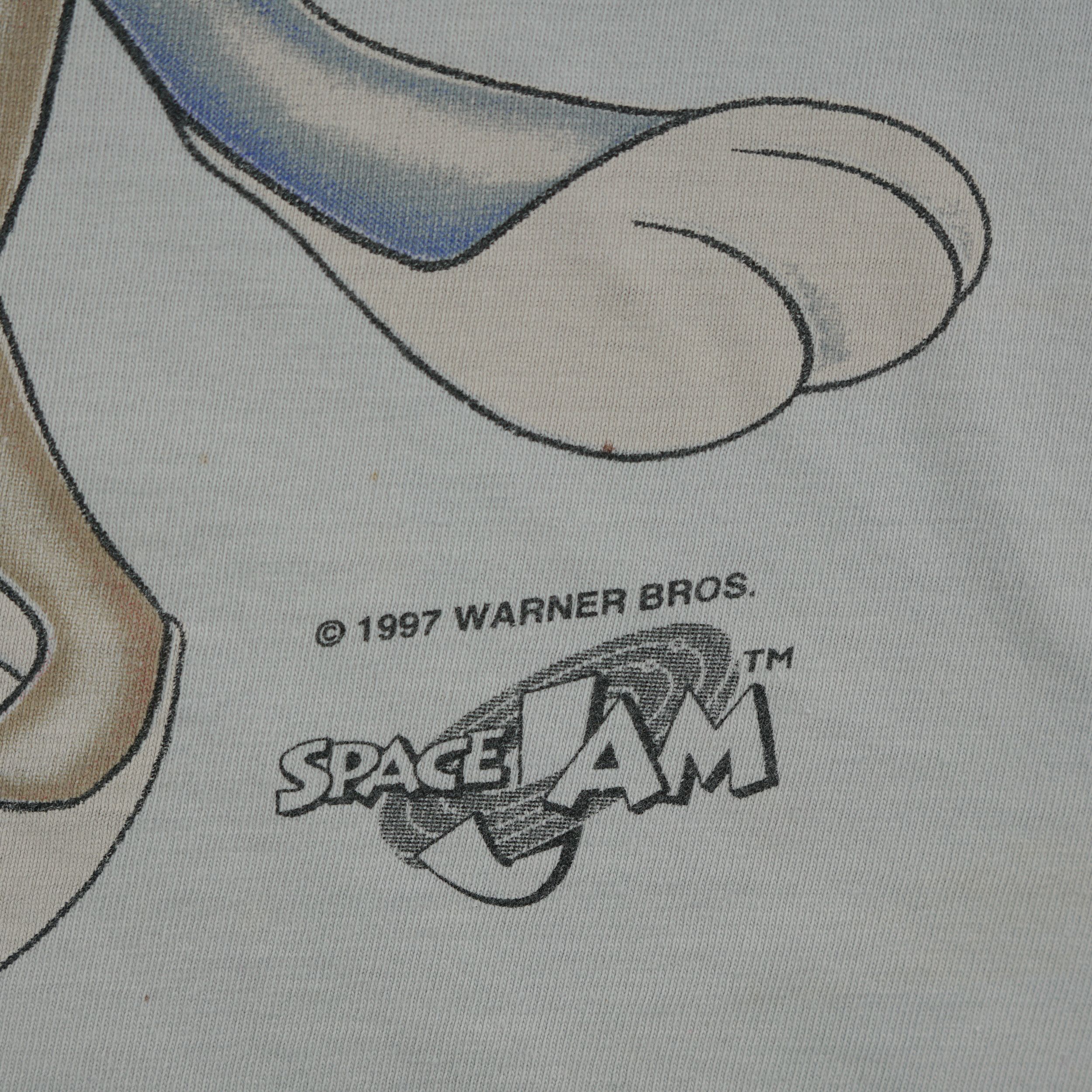 Cartoon Network × Vintage × Warner Bros Vintage 90s Looney Tunes Bugs and Lola Bunny T Shirt Size US S / EU 44-46 / 1 - 4 Thumbnail
