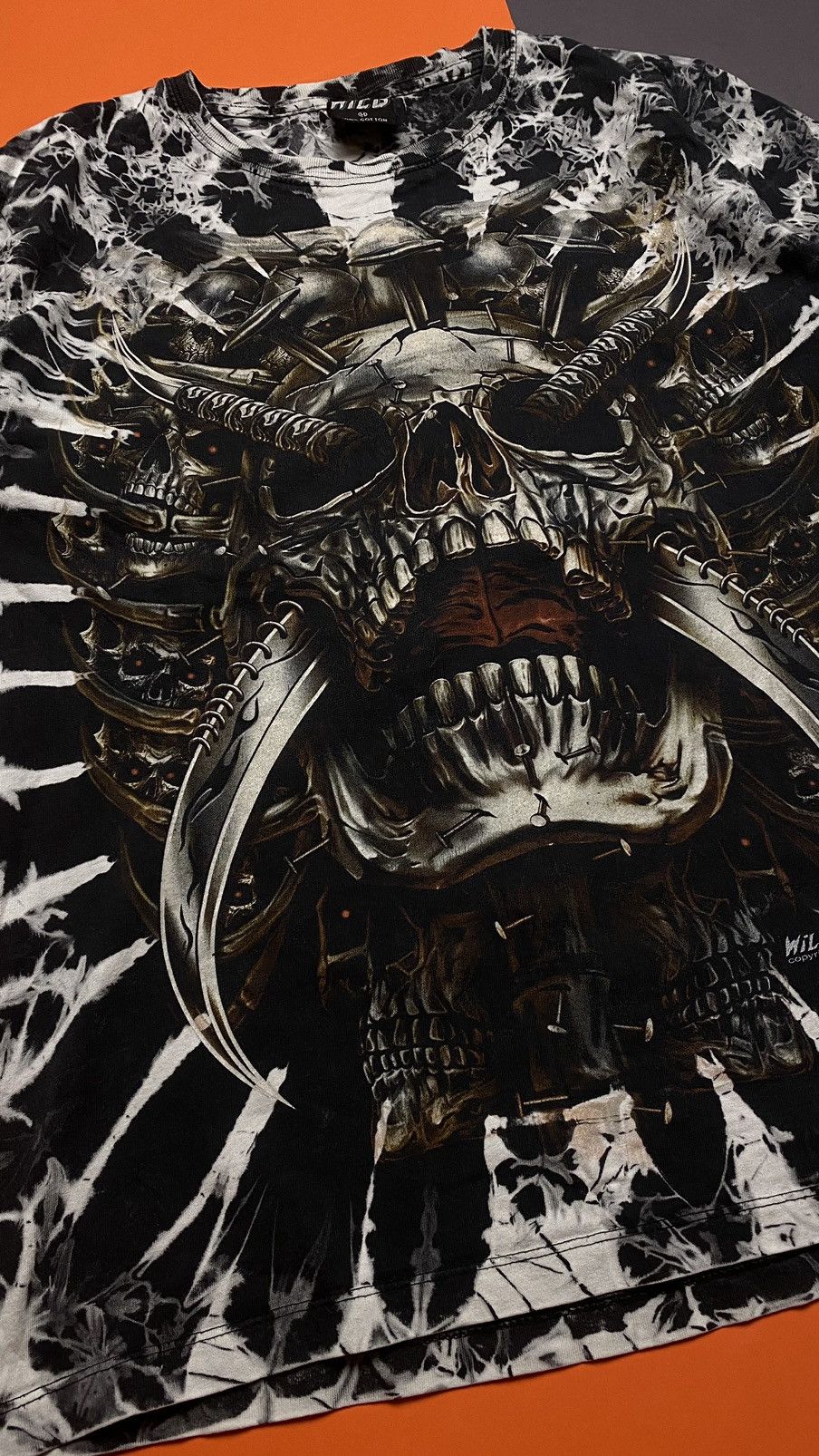 Band Tees Skull Vintage t-shirt Size US M / EU 48-50 / 2 - 4 Thumbnail
