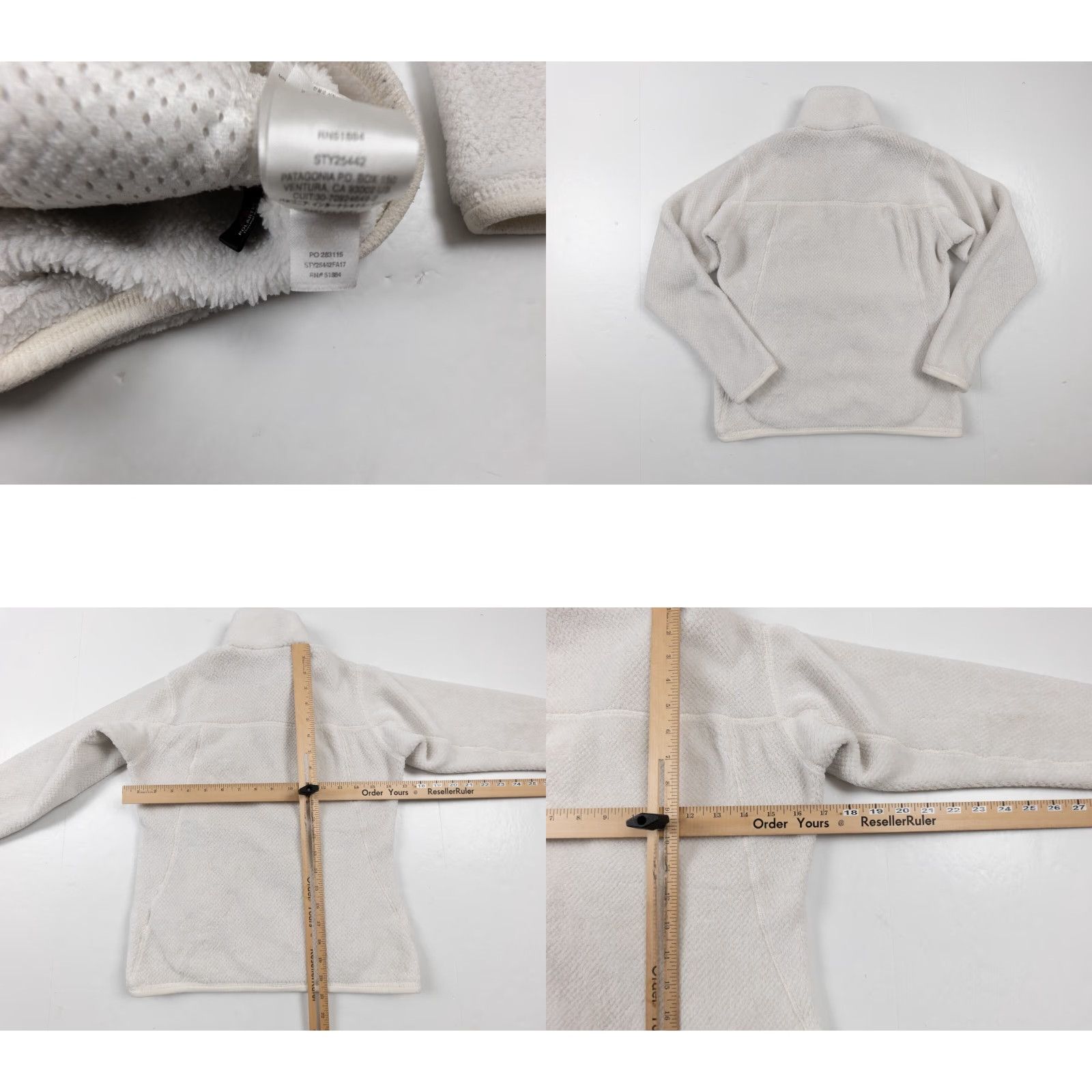 Patagonia Patagonia Sweater Women's XS White Fleece Pullover Snap T Adult X-Small Size XS / US 0-2 / IT 36-38 - 8 Thumbnail