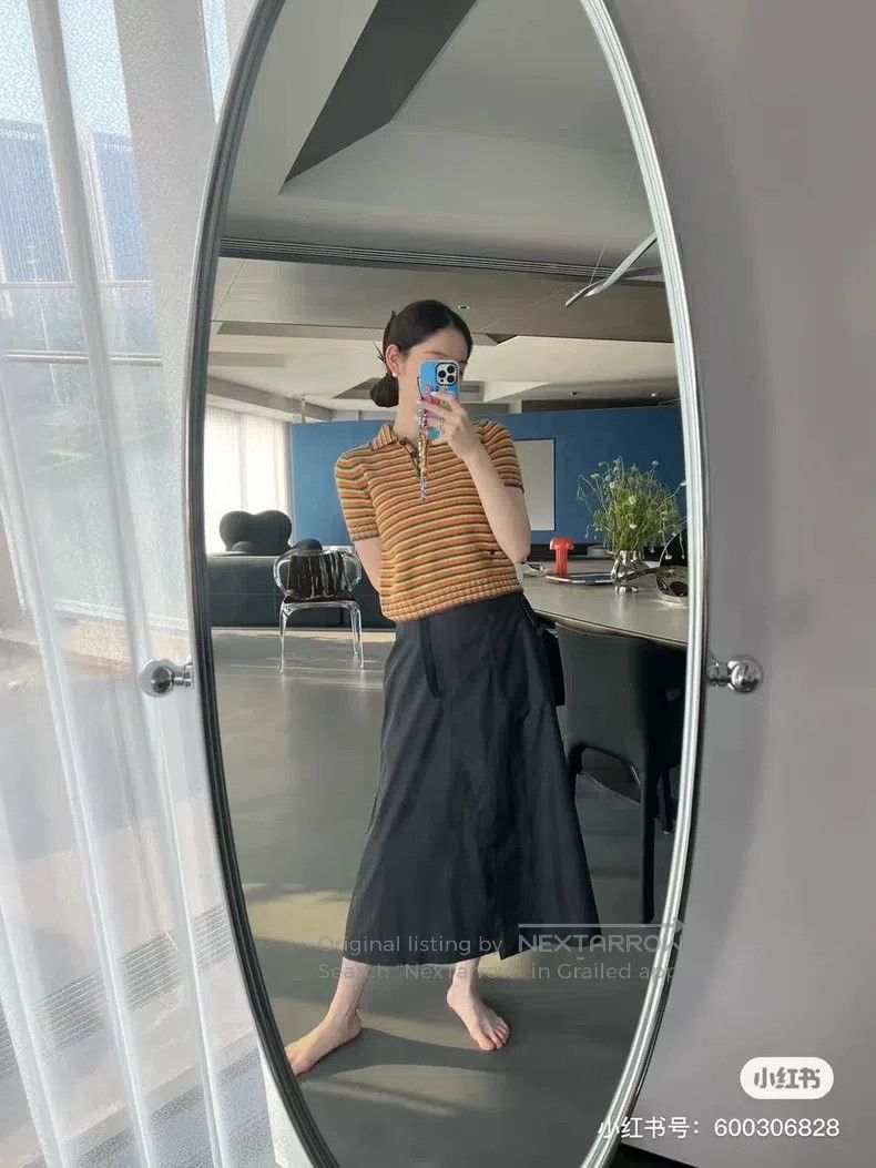 Dior Dior Colourful striped cashmere knitted short sleeves Size XS / US 0-2 / IT 36-38 - 8 Thumbnail