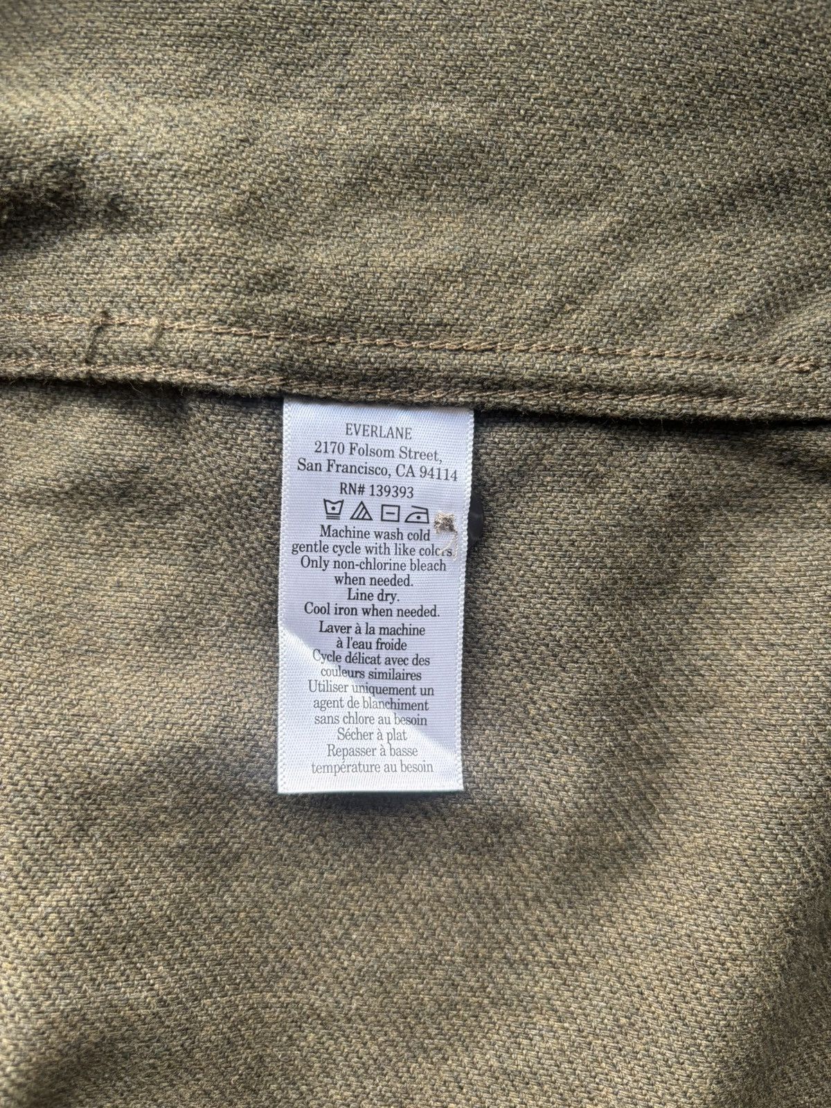 Everlane Everlane Green Heavyweight Overshirt US M Size US M / EU 48-50 / 2 - 5 Thumbnail