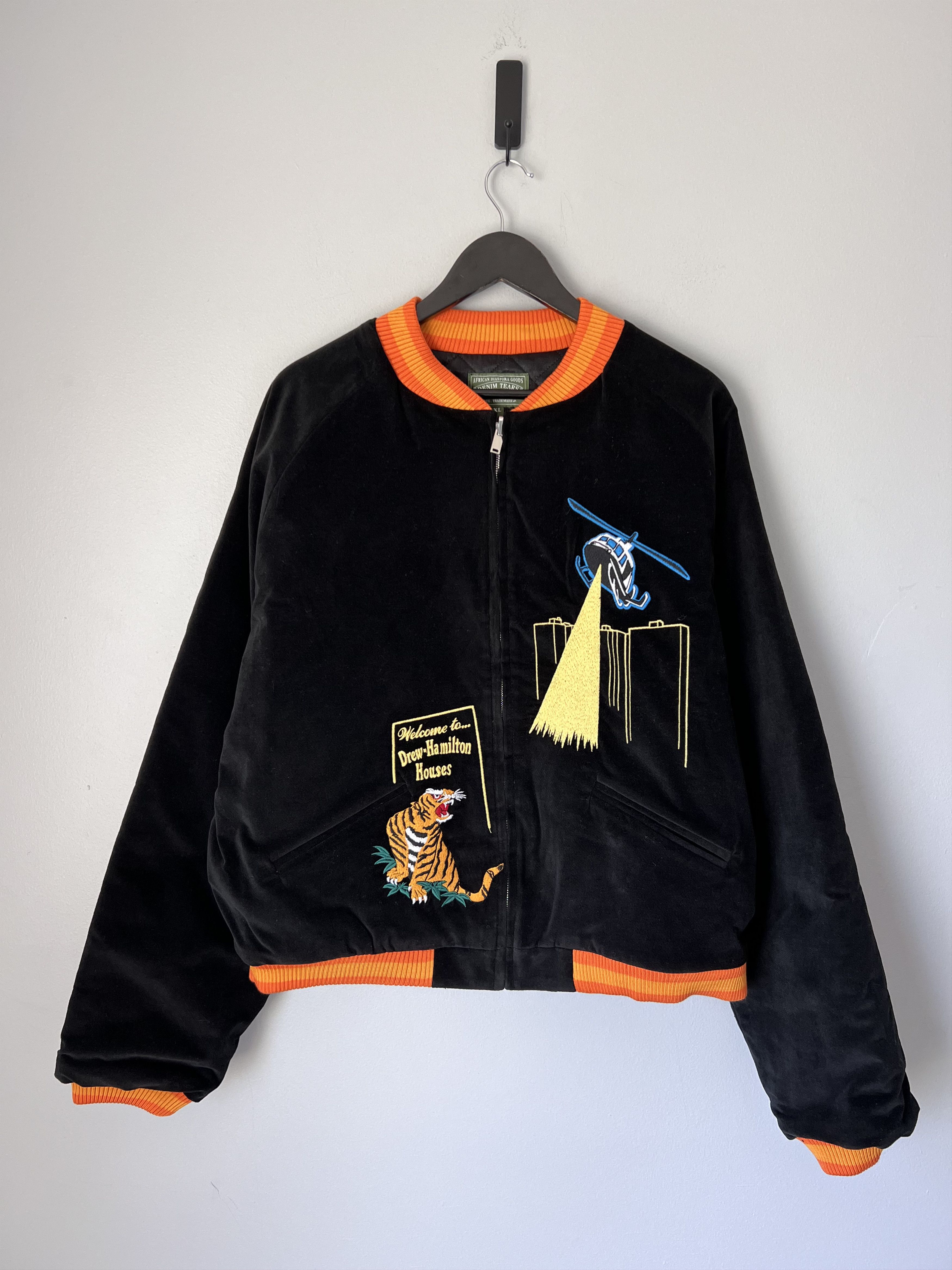 DENIM TEARS Denim Tears Trans-Atlantic Flight Jacket | Grailed