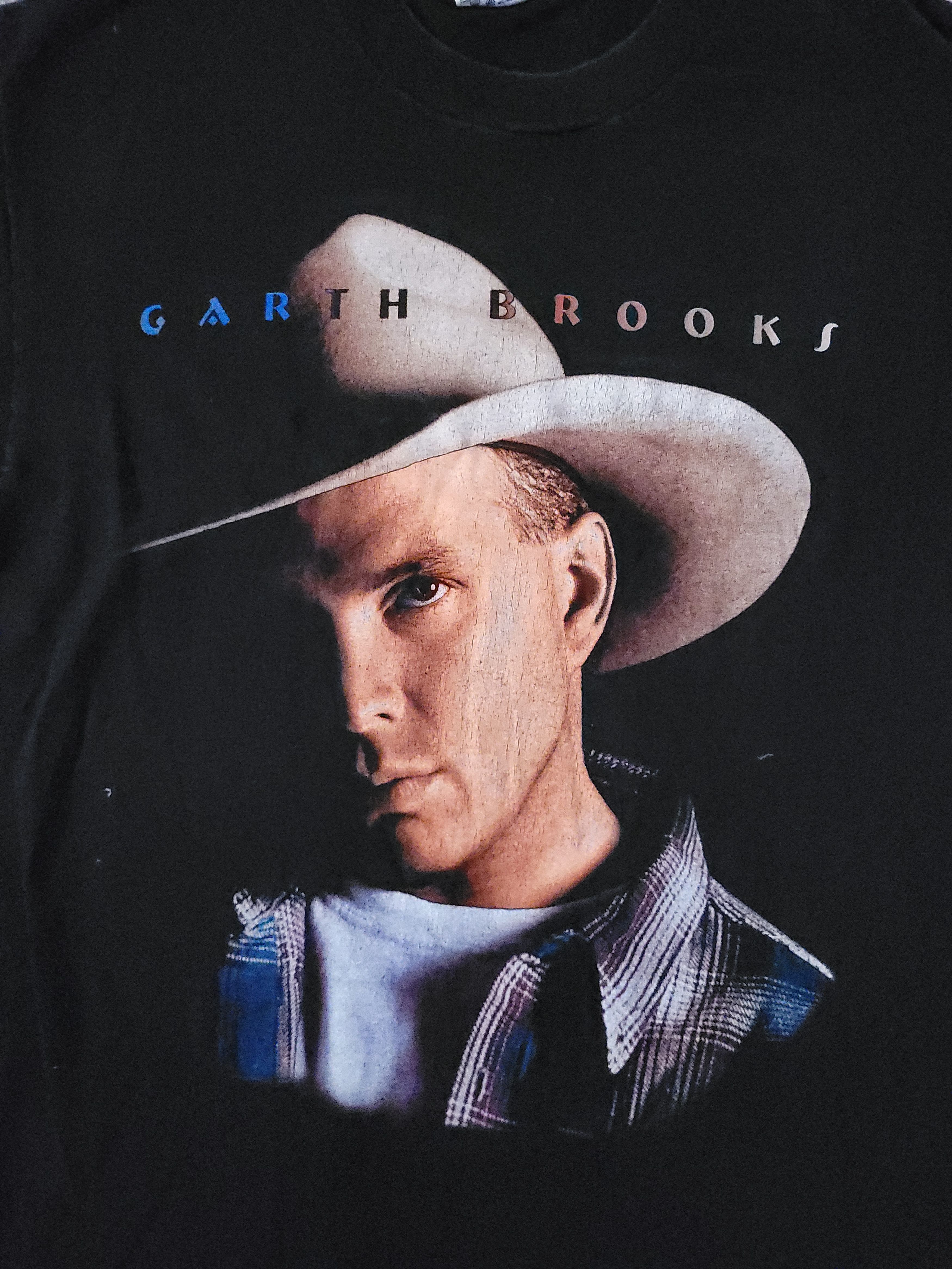 Hanes Garth Brooks Tour T-Shirt — 90s Country Music Graphic Tee Size US L / EU 52-54 / 3 - 2 Thumbnail