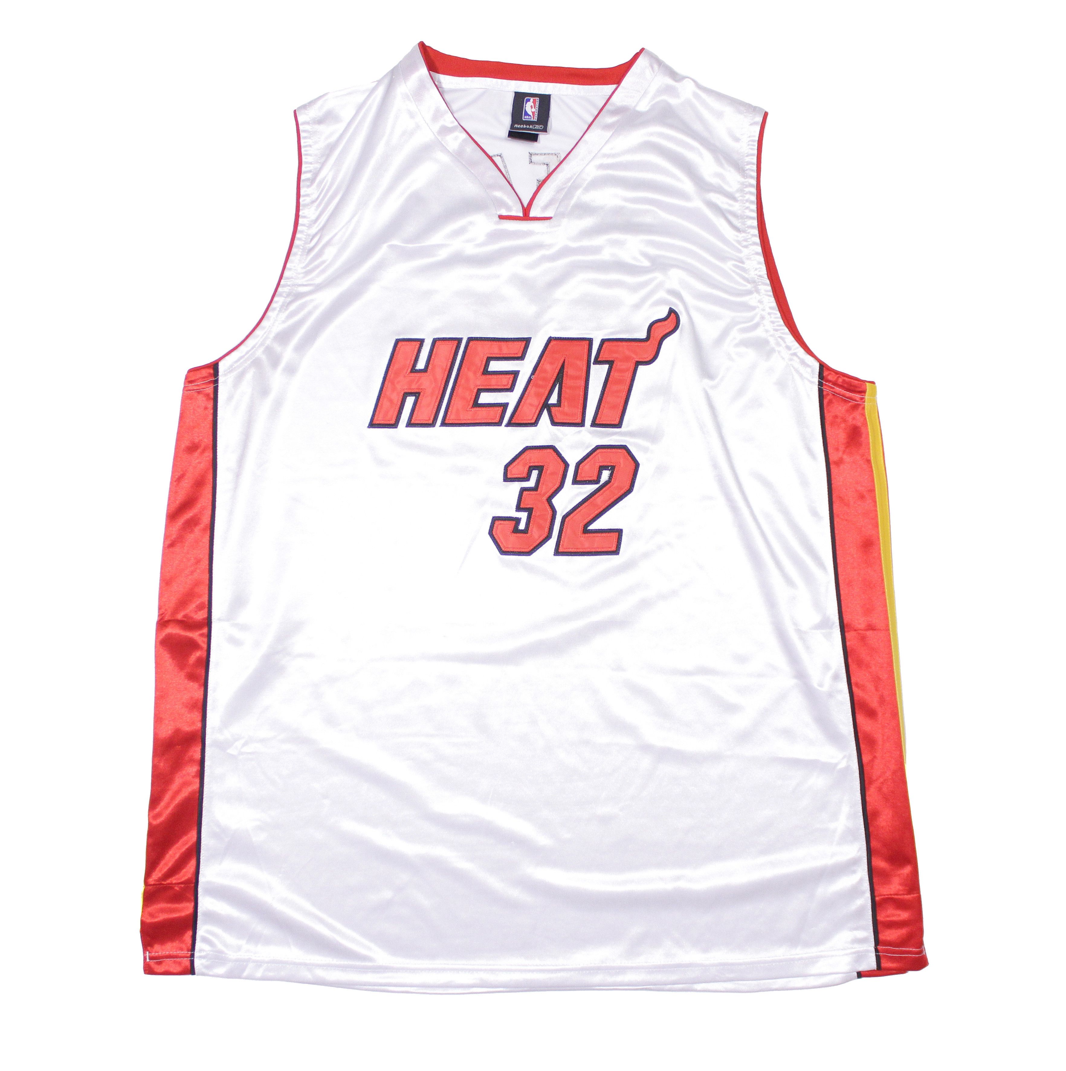 NBA 00S Shaquille O'Neal Heat 32 Jersey Size US XXL / EU 58 / 5 - 1 Thumbnail