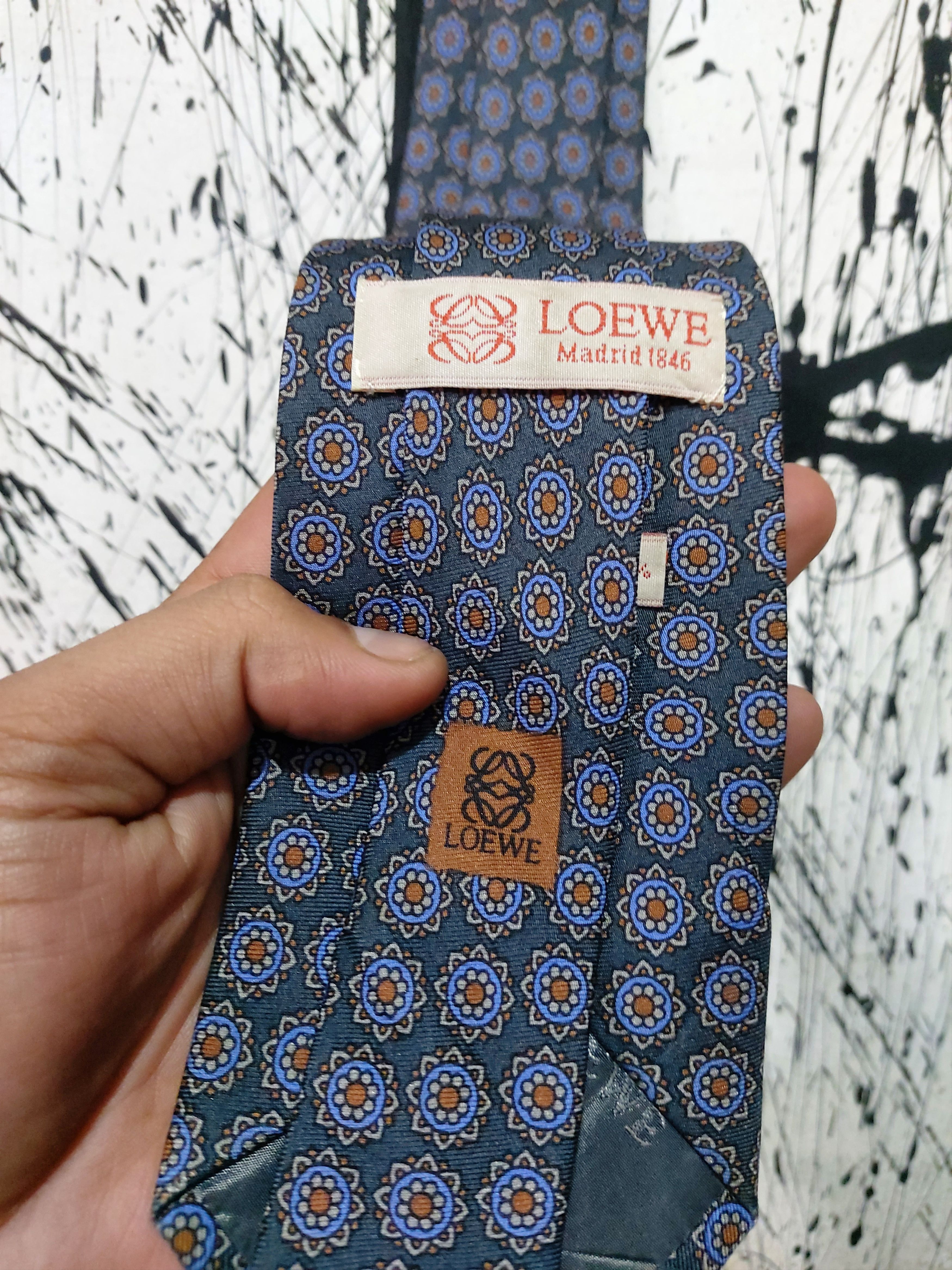 Loewe LOEWE TIE 100% SILK Size ONE SIZE - 3 Thumbnail