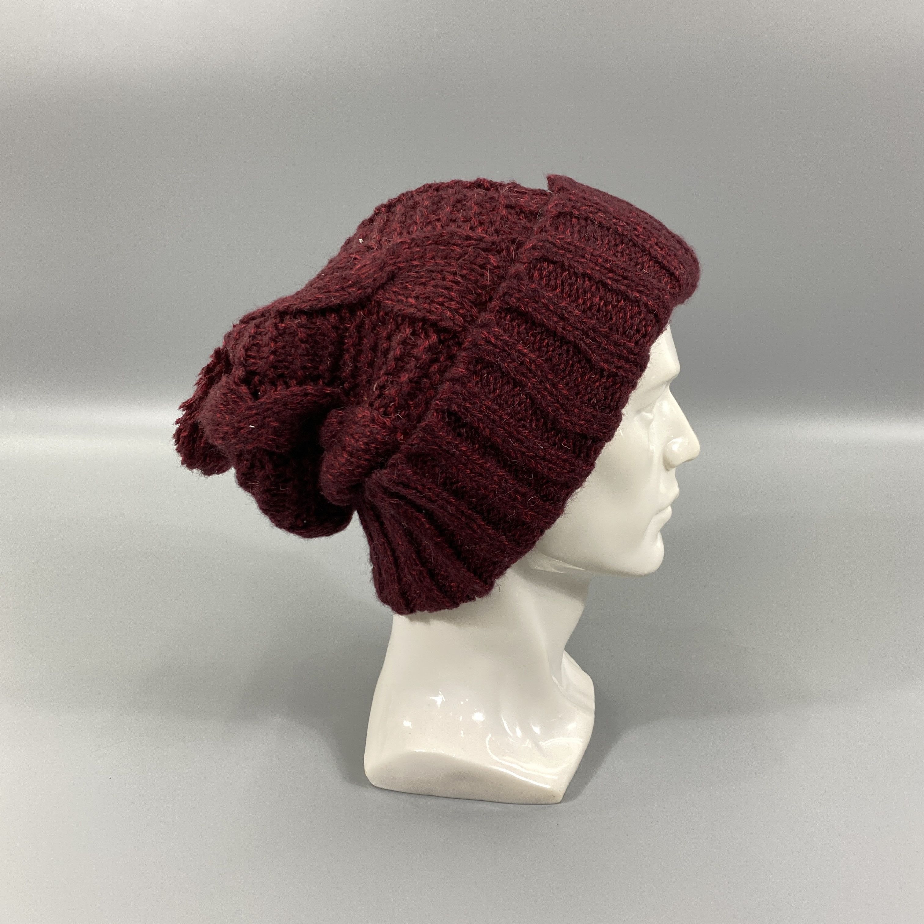 Japanese Brand Knitted Snow Cap Beanie Hat -BN965 Size ONE SIZE - 2 Thumbnail