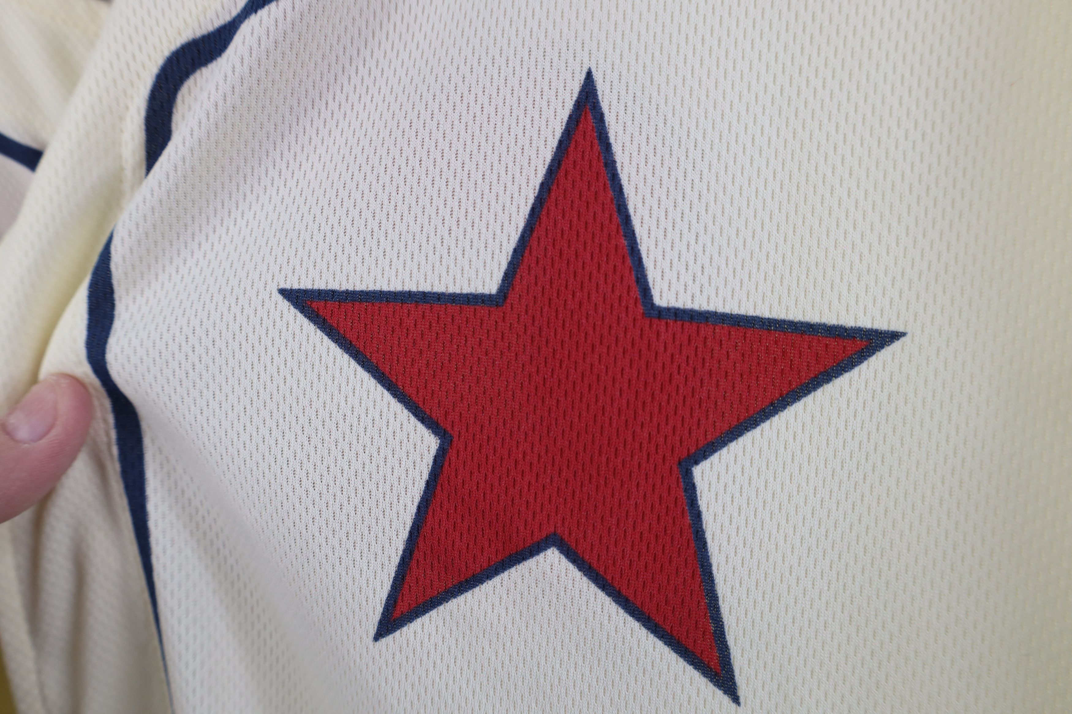 Vintage Vintage Y2K Negro League Detroit Stars Baseball Jersey Cream Size US XXL / EU 58 / 5 - 5 Thumbnail