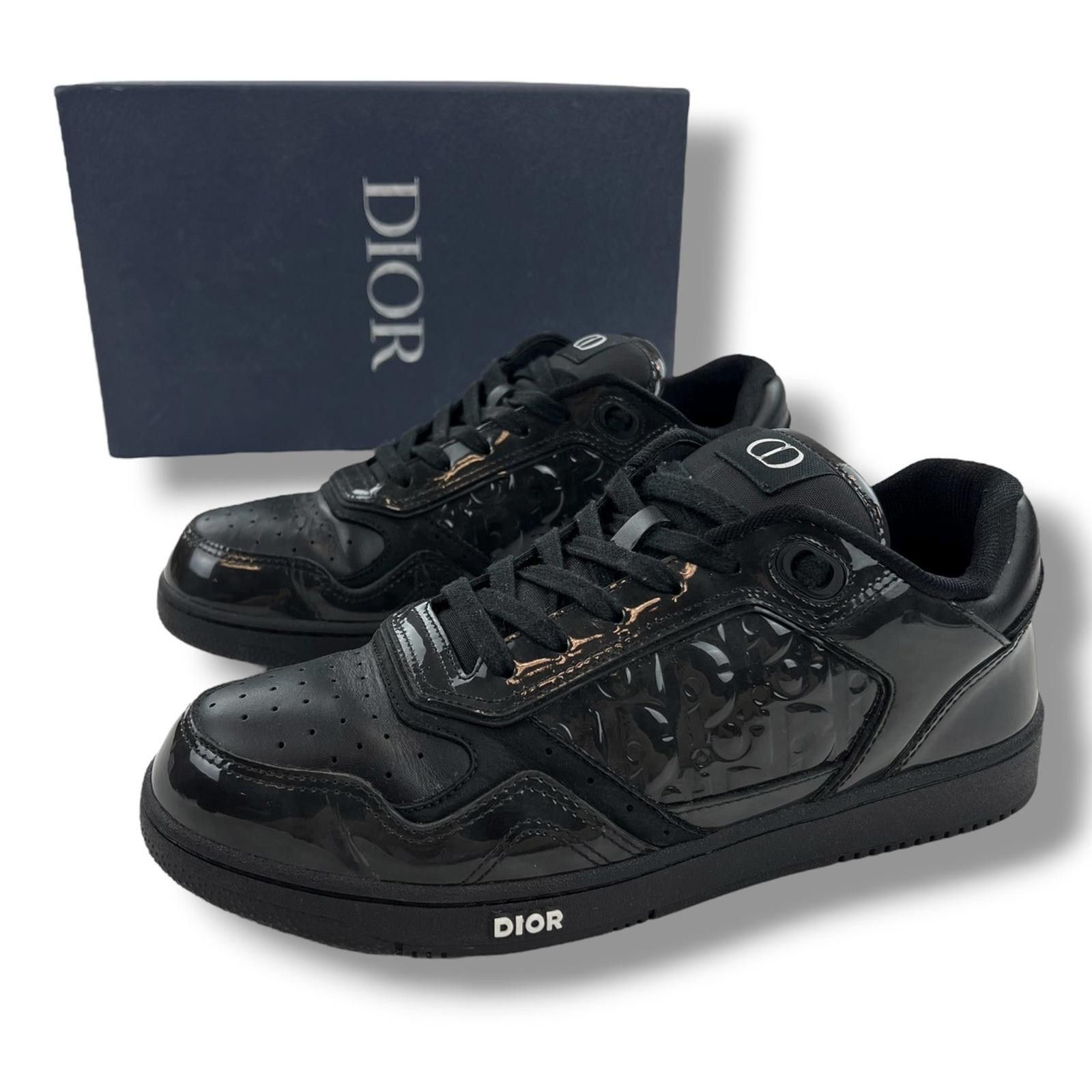 Dior Dior B27 Low Black Trainers Size US 8 / EU 41 - 1 Thumbnail