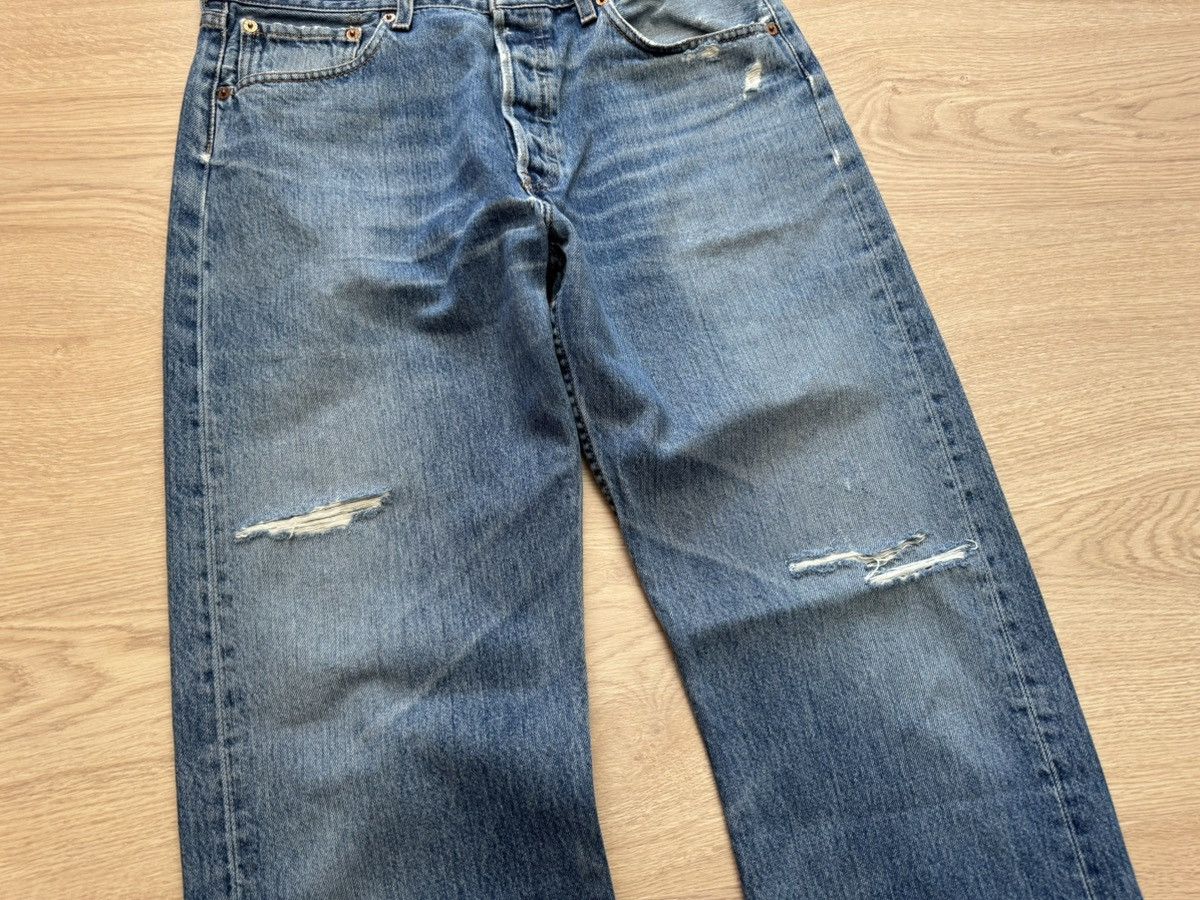 Levi's Levi’s Distressed Made In USA Blue Denim Jeans Size US 31 - 2 Thumbnail