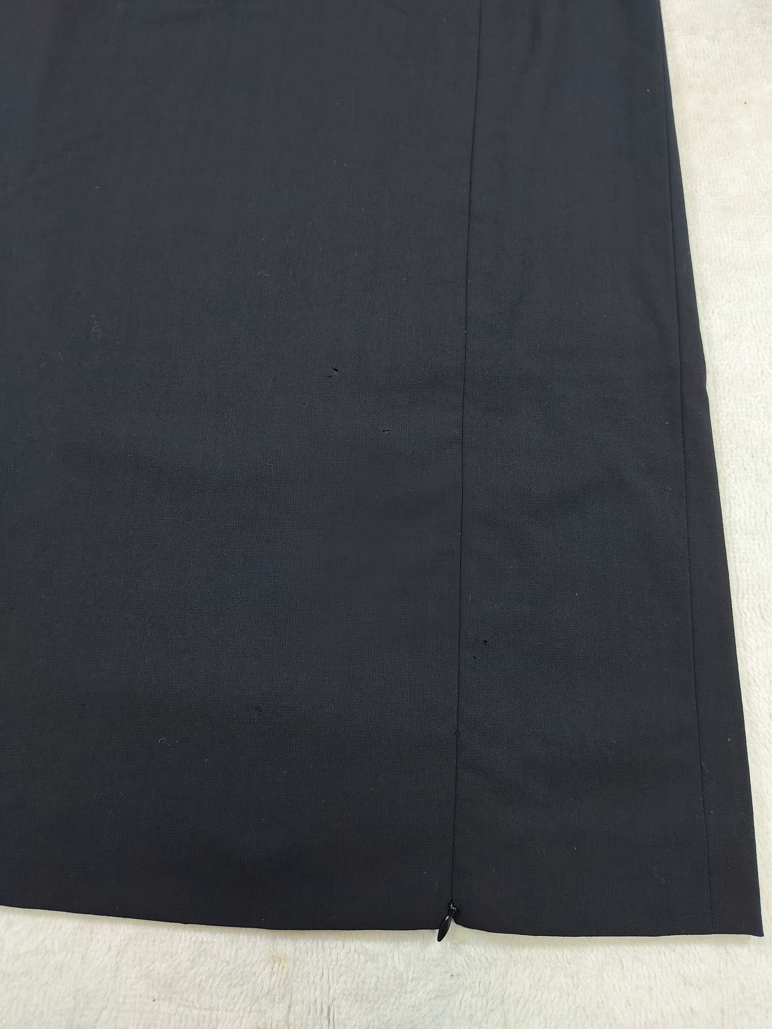 Givenchy 90s Givenchy 🇫🇷 Boutiques Line Wool Pencil Maxi Skirt Size 29" - 7 Thumbnail