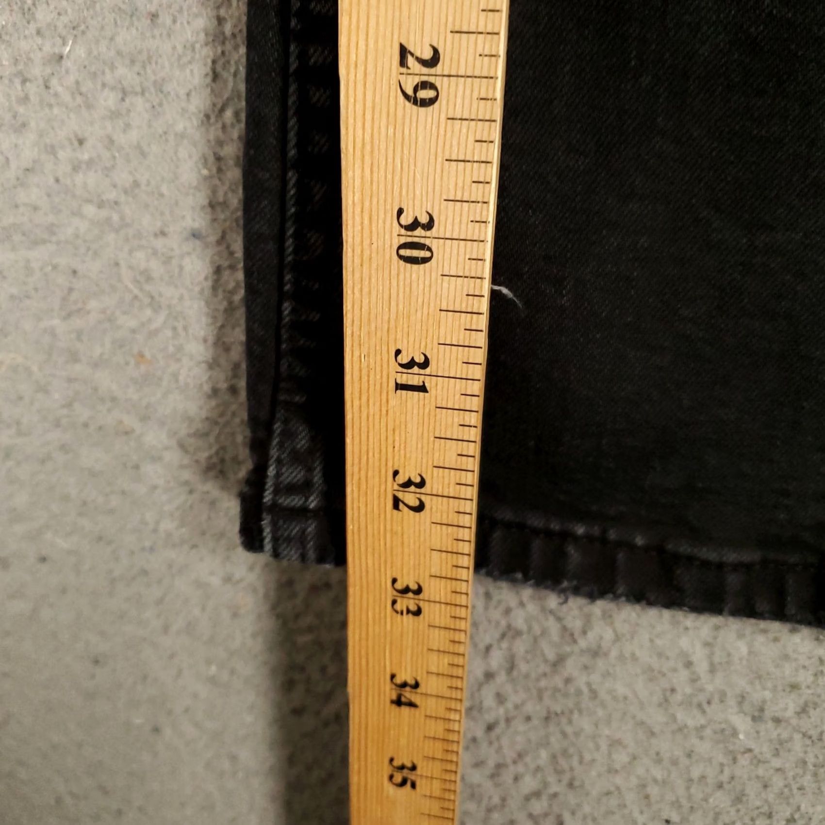 Vintage We the Free CRVY Jeans Womens 27 Black Denim Flare Boot Boho Jeans Spring Fall Summer Winter 5-Pocket Womens Mens Girls Size 27" / US 4 / IT 40 - 4 Thumbnail