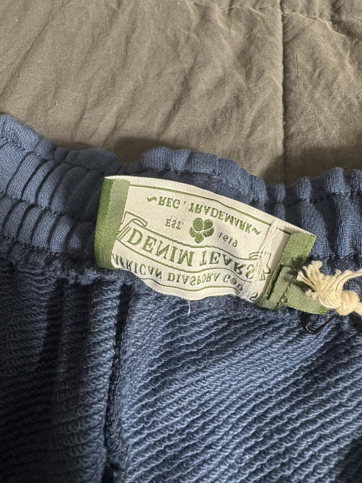 DENIM TEARS DENIM TEARS COTTON WREATH SHORT NAVY 💙 - SIZE XL Size US 38 / EU 54 - 6 Thumbnail