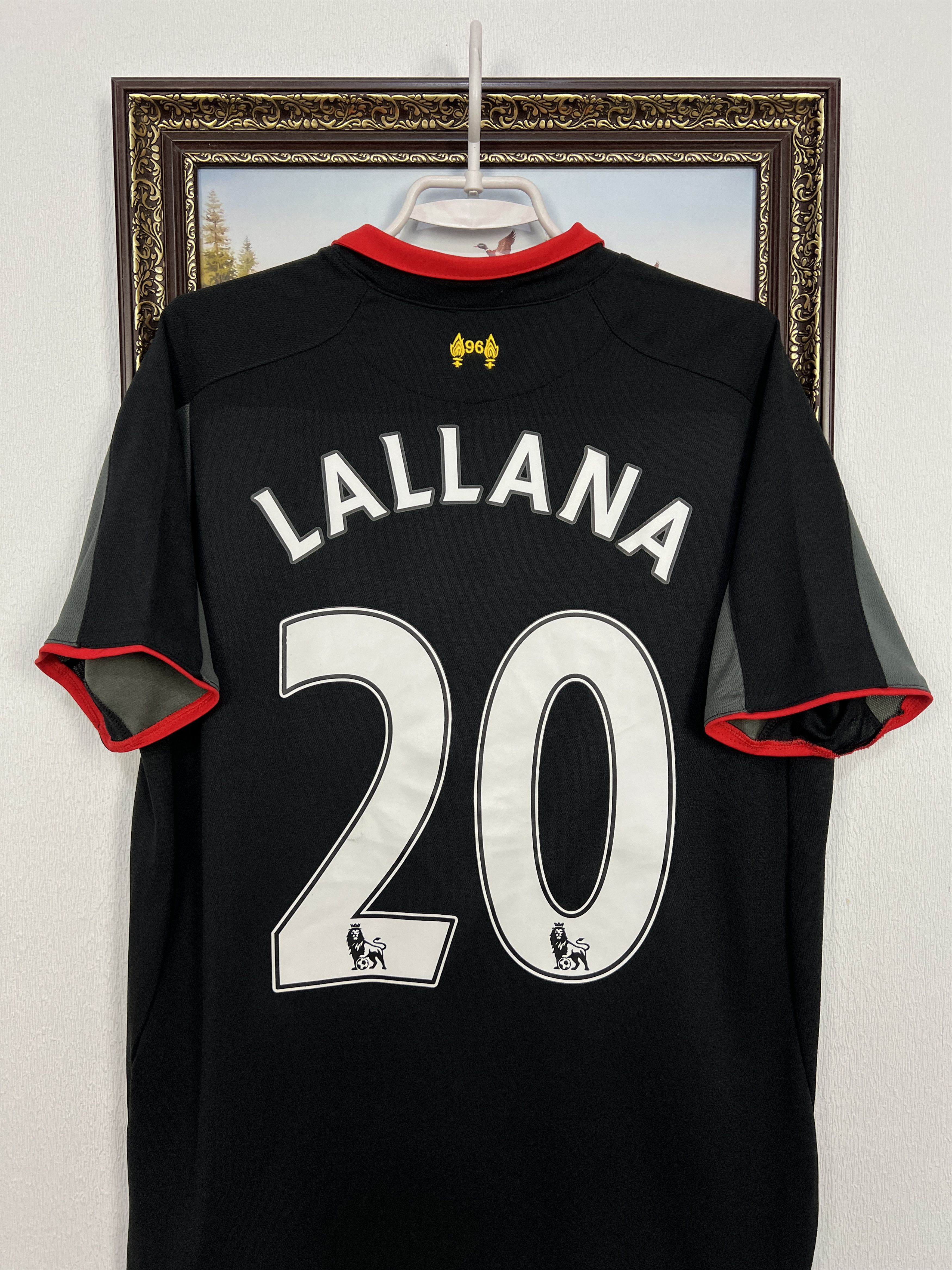 New Balance Liverpool Third football shirt 2014 Soccer Lallana Size US L / EU 52-54 / 3 - 13 Thumbnail