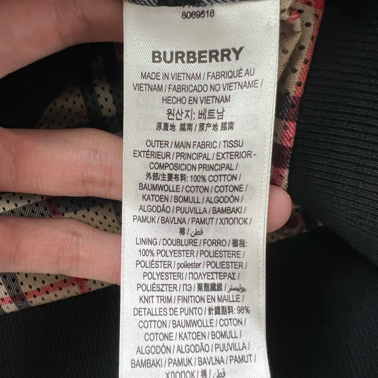 Burberry Burberry Zip-Up Jacket Size US L / EU 52-54 / 3 - 4 Thumbnail