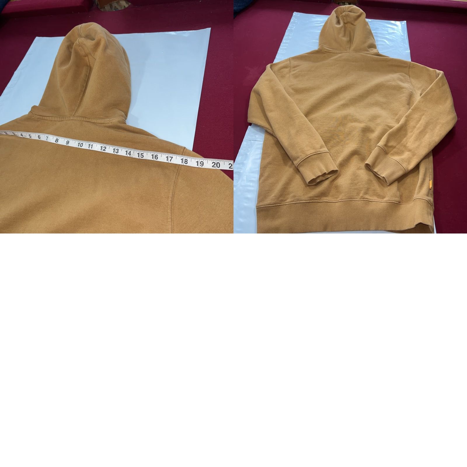Timberland Timberland Brown Logo Hoodie Mens Black Tree Logo Hooded Sweatshirt, Size Medium Size US M / EU 48-50 / 2 - 9 Thumbnail