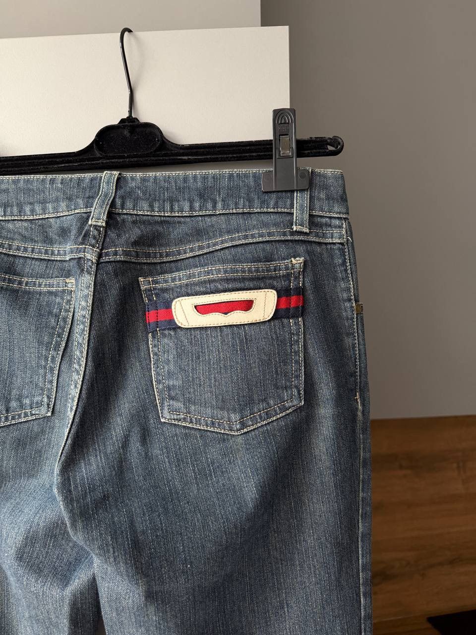 Gucci Gucci By Tom Ford S/S2002 Flared Denim Jeans Vintage Archive Size 27" / US 4 / IT 40 - 2 Thumbnail