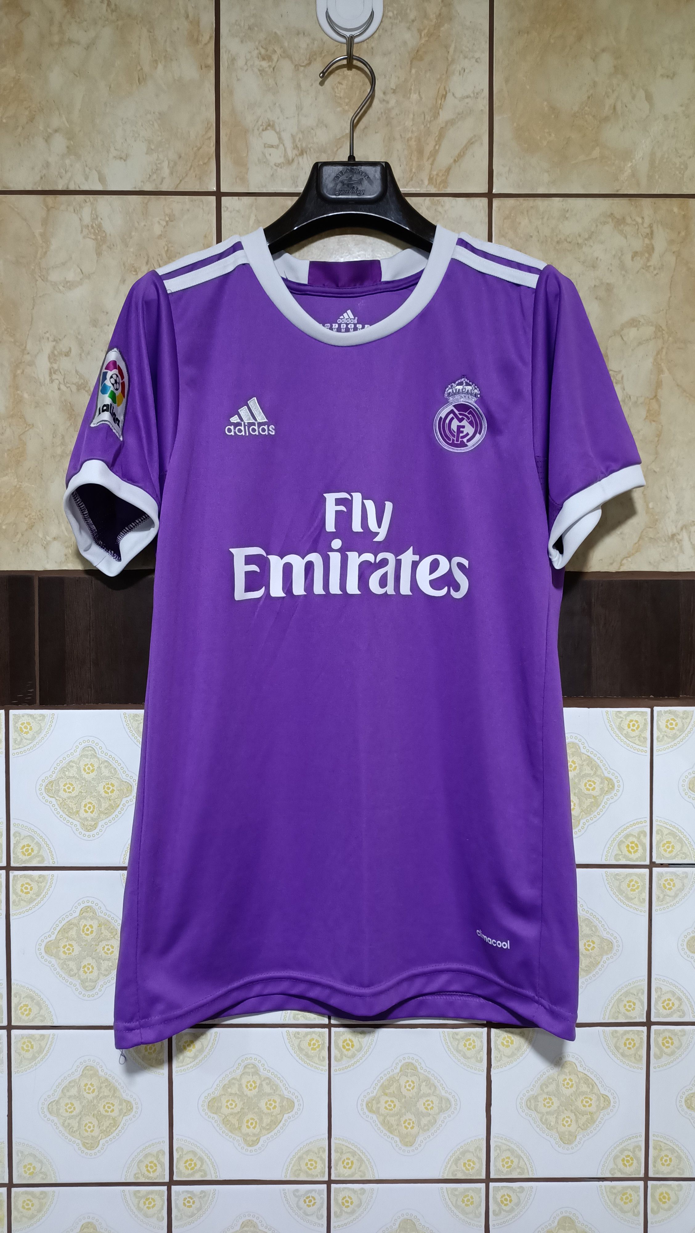 ✓Adidas Soccer Jersey Real Madrid Bale #11 football shirt