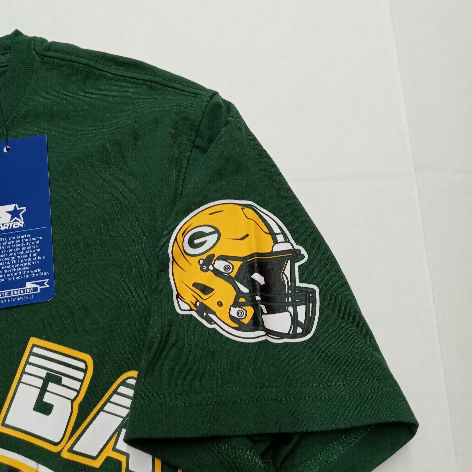 Starter STARTER Green Bay Packers Graphic T-Shirt Men's S Green Tee Size US S / EU 44-46 / 1 - 3 Thumbnail