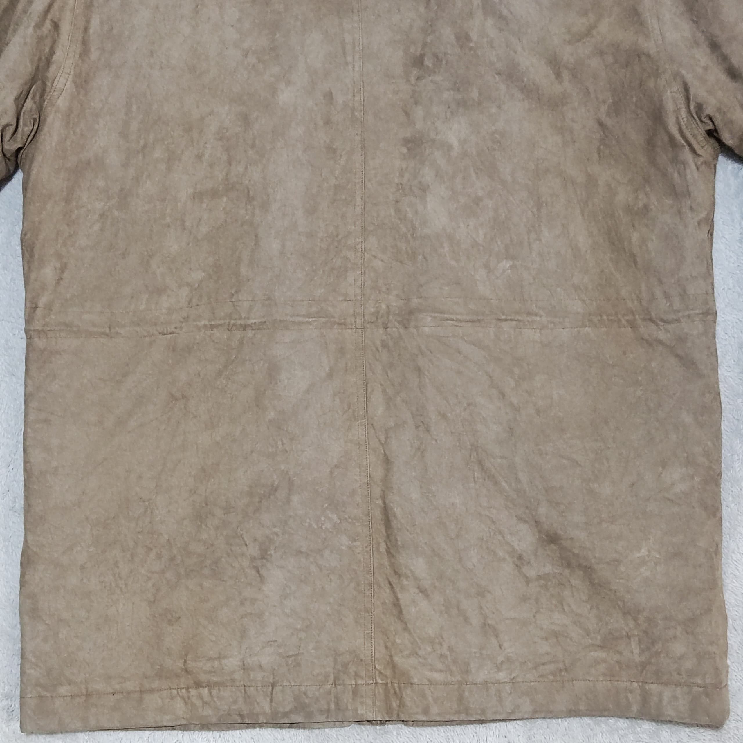 Burberry × Gosha Rubchinskiy Vintage 90s Burberrys Hooded Jacket Quilted Tan Japan Label Size US XL / EU 56 / 4 - 9 Thumbnail