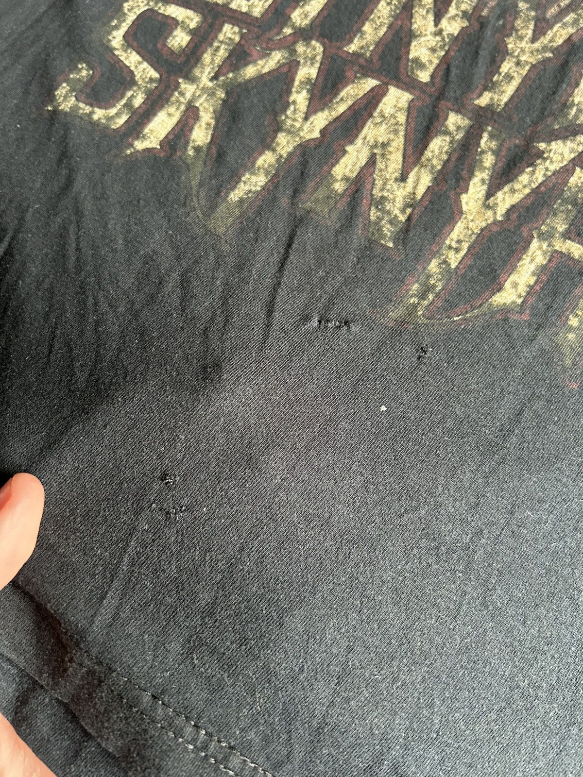 Band Tees × Vintage Vintage Lynyrd Skynyrd Skull Print T-shirt Merch Size S Size US S / EU 44-46 / 1 - 6 Thumbnail