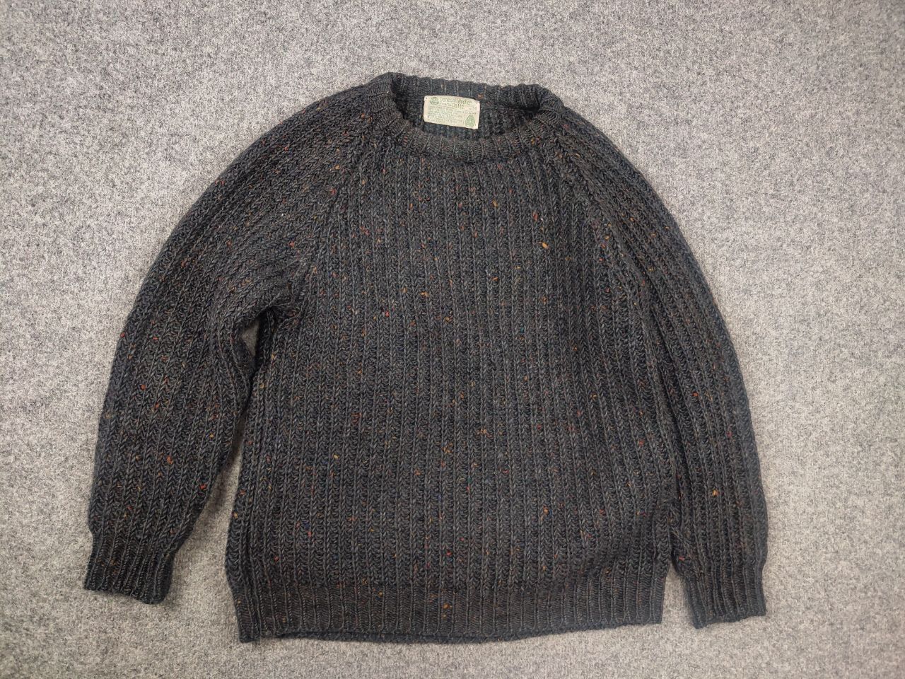 Aran Crafts Vintage 80's Donegal Woollen Knit Wool Sweater Fisherman Size US S / EU 44-46 / 1 - 2 Thumbnail