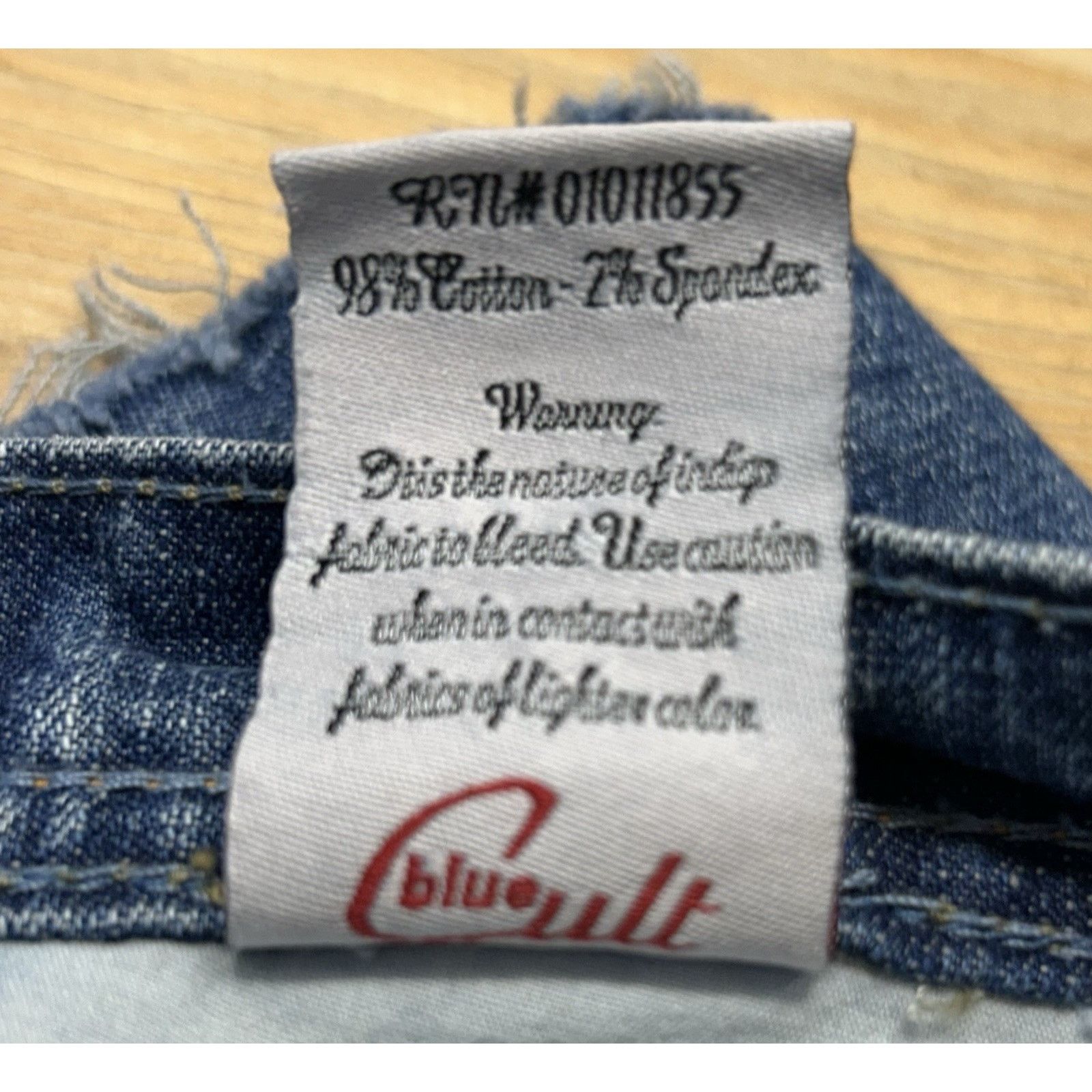 Other Women's Blue Cult Original Buttlifter Jean Shorts Sz 30 Size 30" / US 8 / IT 44 - 9 Thumbnail