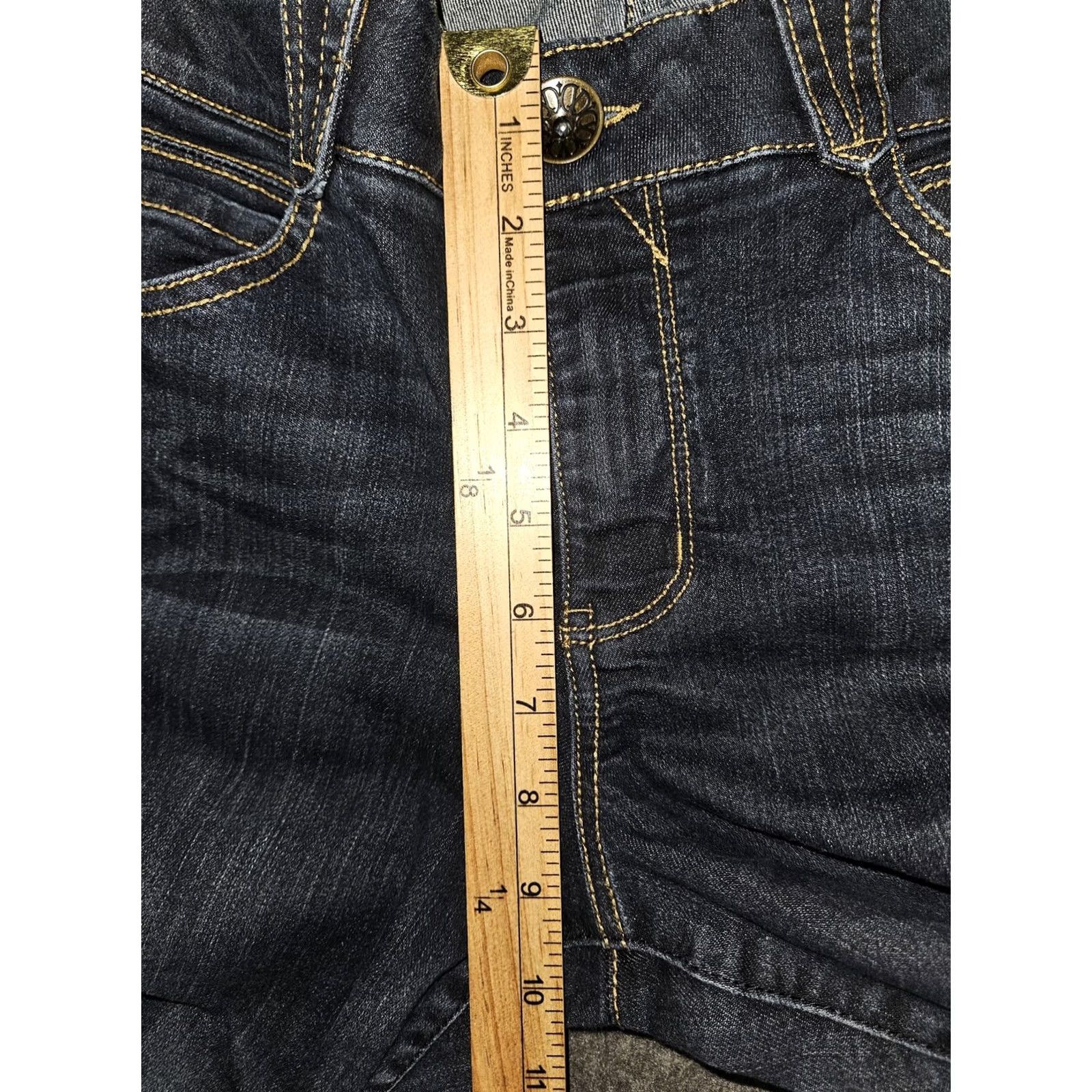 Vintage Democracy Jeans Womens 12 Blue Ab Solution Skinny Stretch Denim Pants Jeans Womens 12 Blue Ab Solution Skinny Stretch Denim Pants Size 34" / US 12 / IT 48 - 4 Thumbnail