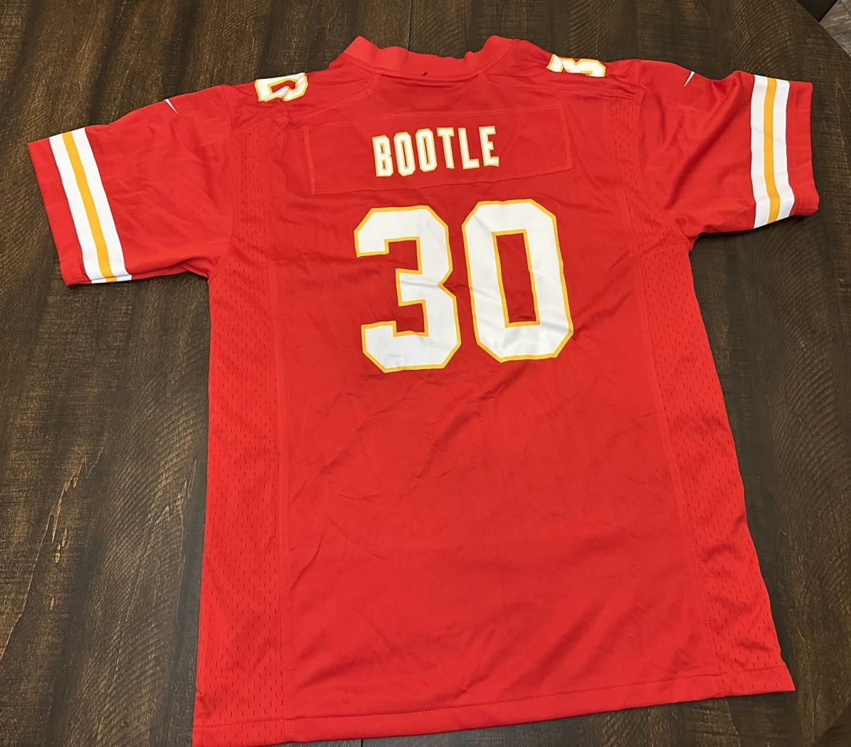 Nike NWT Dicaprio Bootle #30 Kansas City Chiefs Jersey-Size XL Size US XL / EU 56 / 4 - 11 Thumbnail