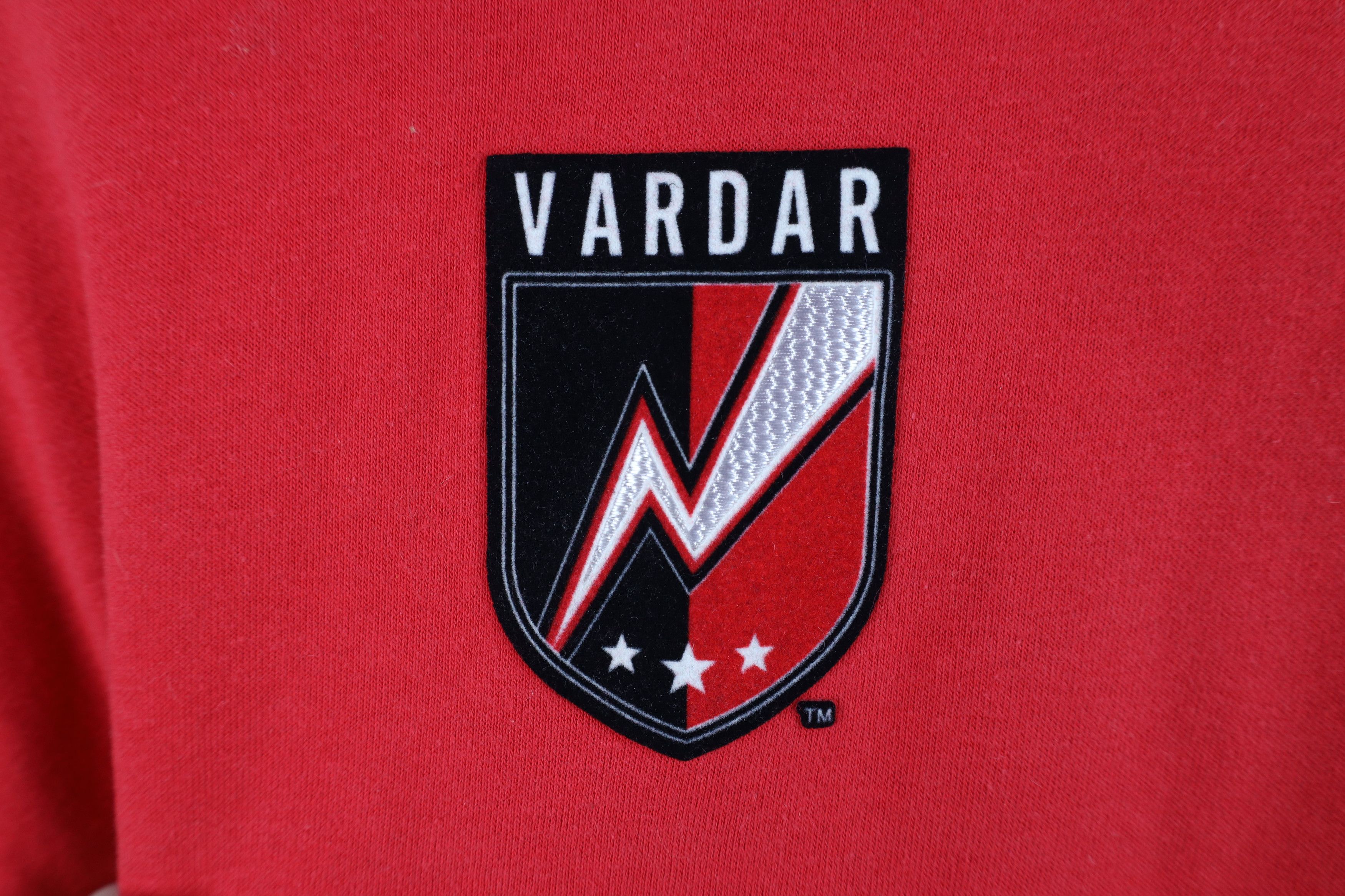 Nike Vintage Nike Center Swoosh Vardar Soccer Michigan Hoodie Size US S / EU 44-46 / 1 - 4 Thumbnail