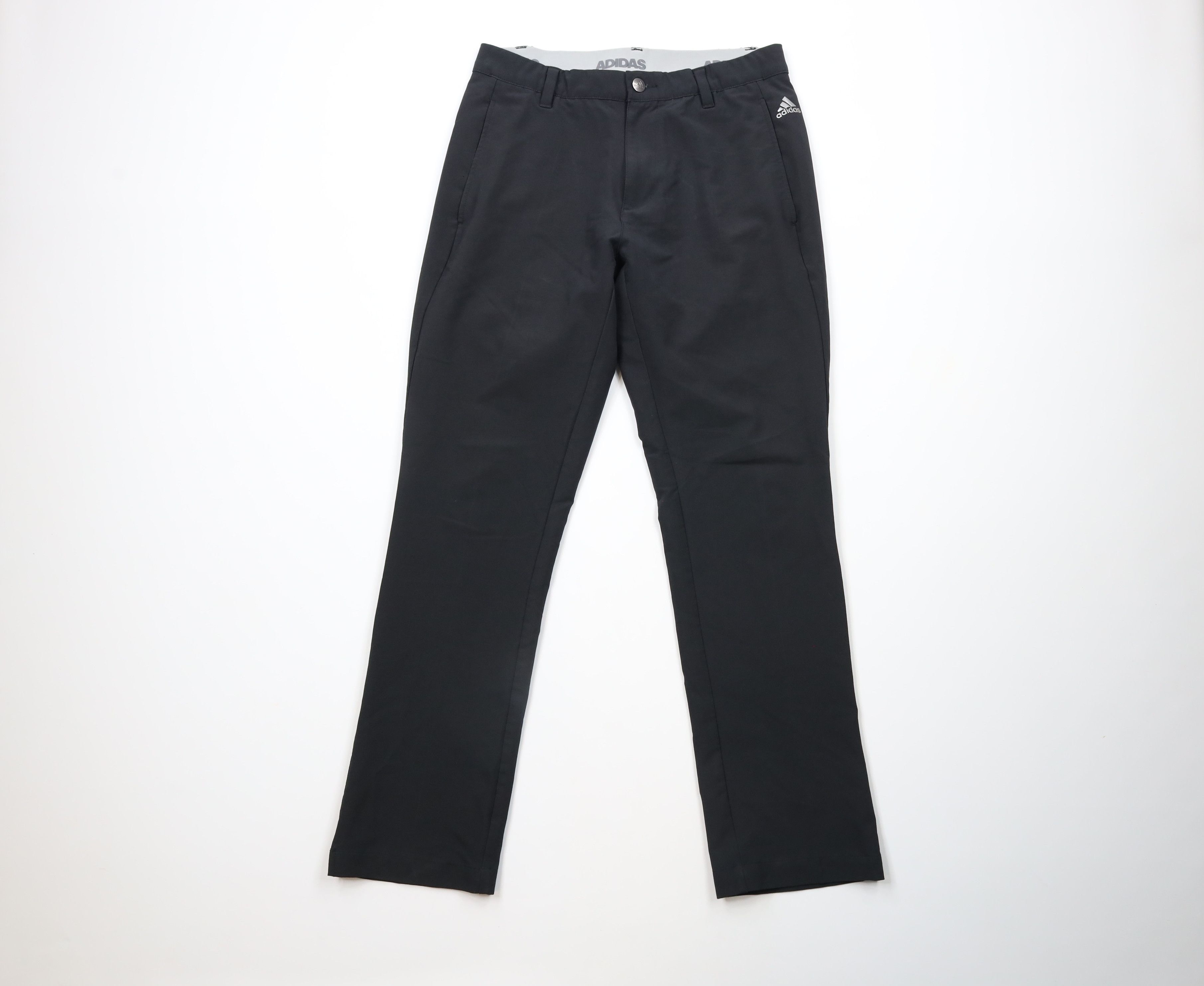 Adidas × Vintage Adidas Golf Out Stretch Flat Front Golfing Chino Pants Black Size US 30 / EU 46 - 1 Thumbnail