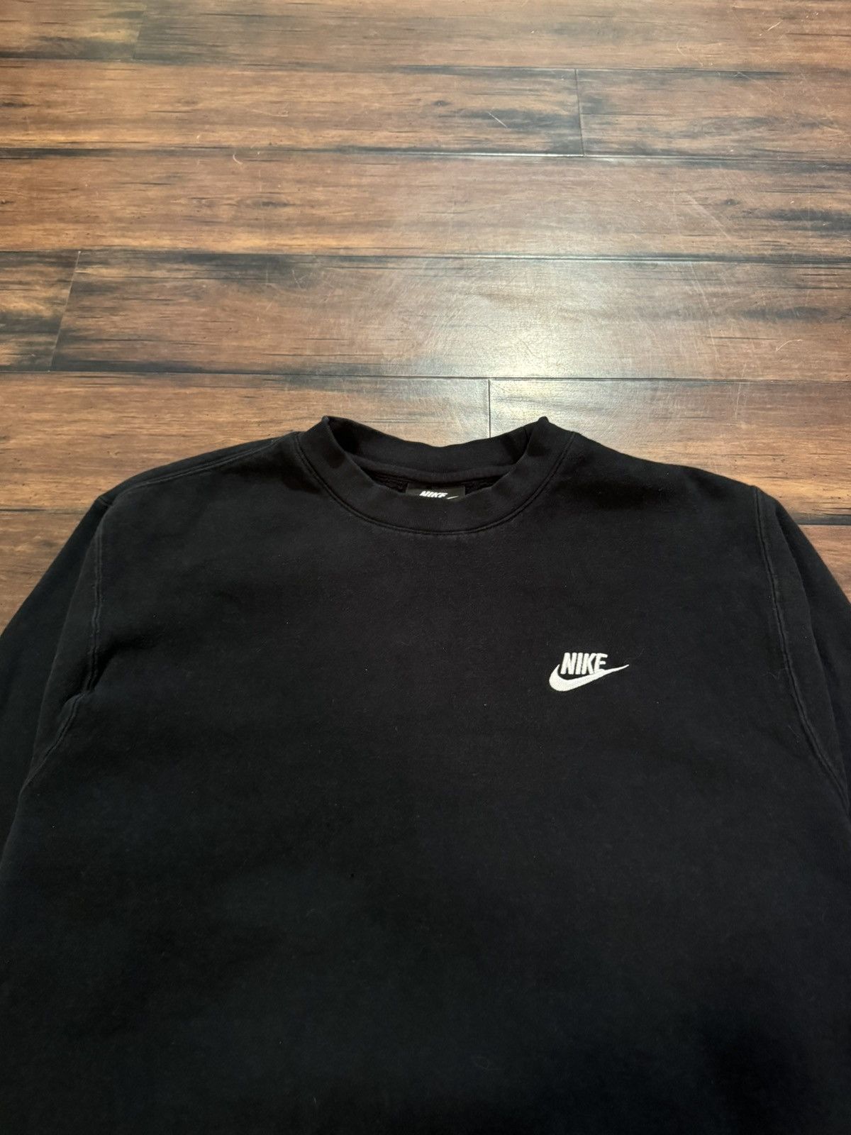 Nike Black Nike Crewneck Size US M / EU 48-50 / 2 - 2 Thumbnail