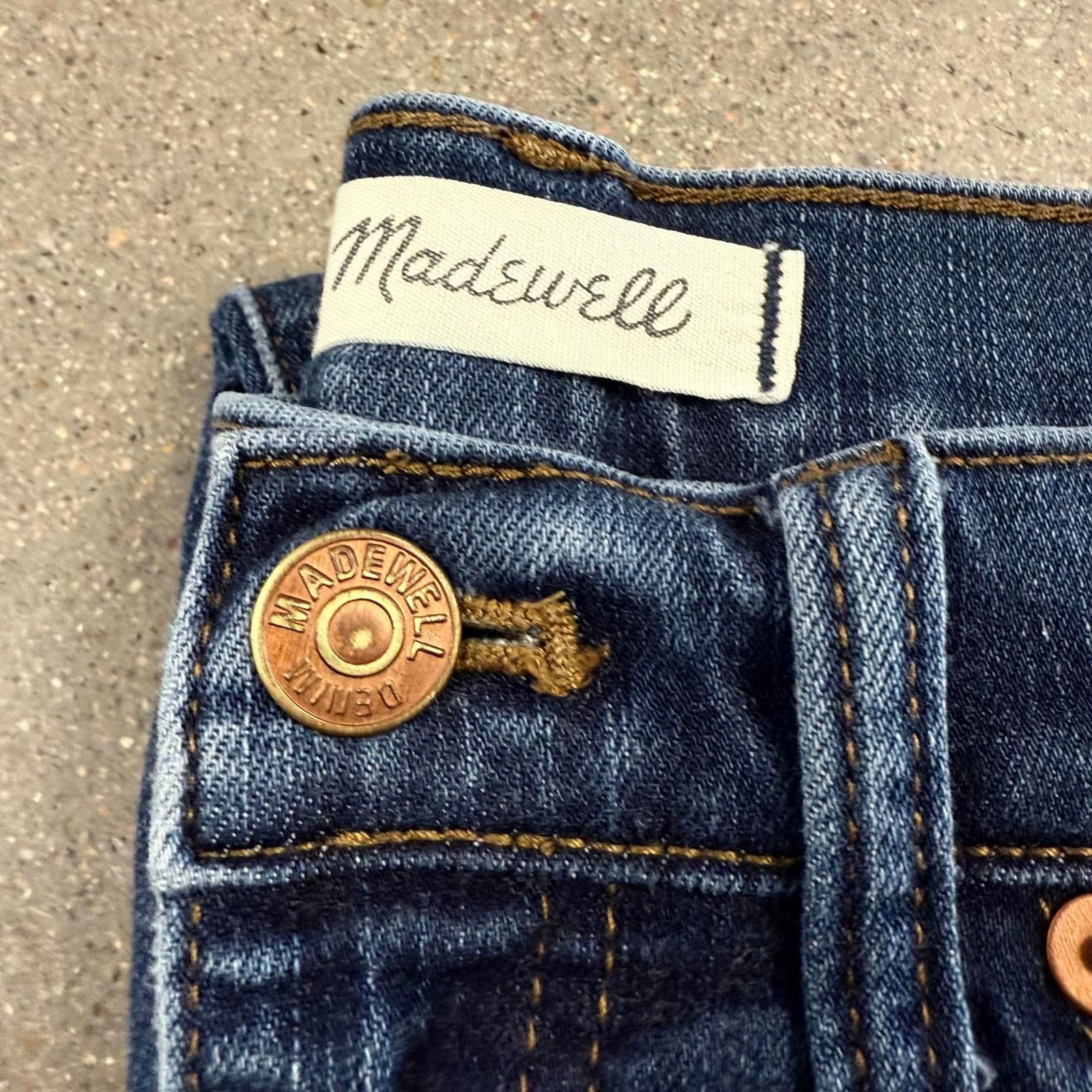 Madewell Madewell 9" High-Rise Skinny Jeans - Out of Print - 27 Size 24" / US 00 / IT 34 - 4 Thumbnail