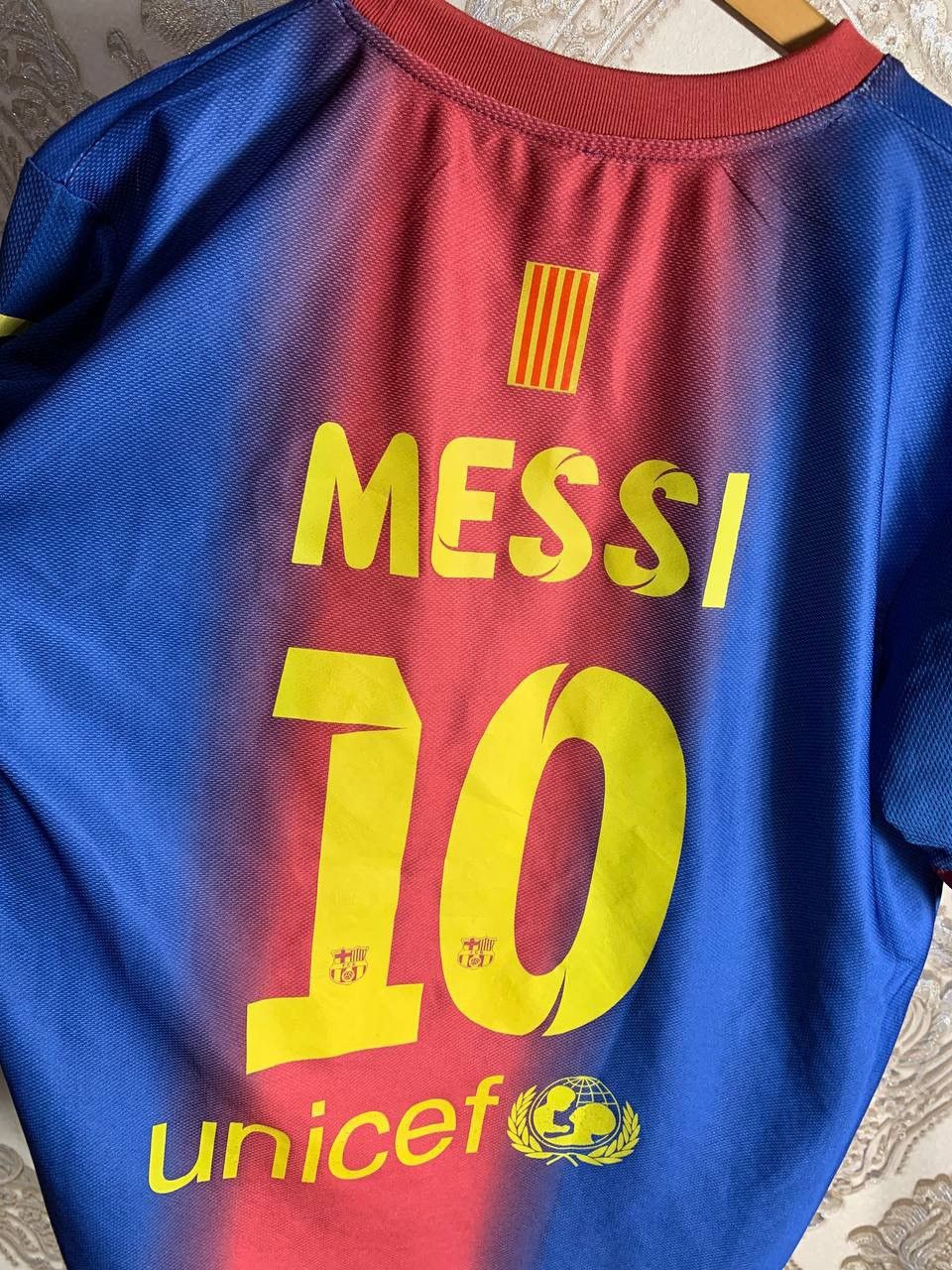 Nike × Vintage VERY RARE NIKE FC BARCELONA SPAIN SOCCER JERSEY BLOKECORE Size US XL / EU 56 / 4 - 8 Thumbnail