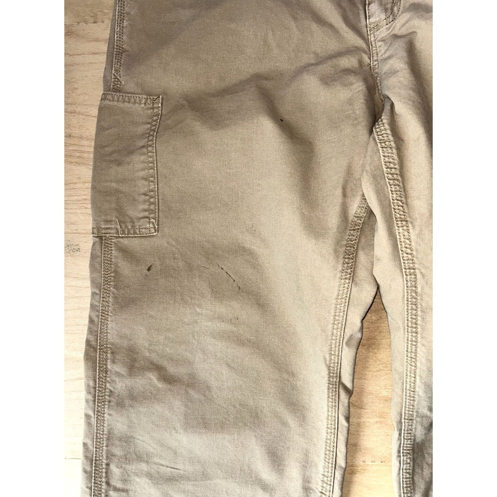 Carhartt Carhartt Carpenter Pant B151-DKH 36x30 Single Knee Men’s Pants Brown Regular Cotton Workwear Size US 36 / EU 52 - 5 Thumbnail