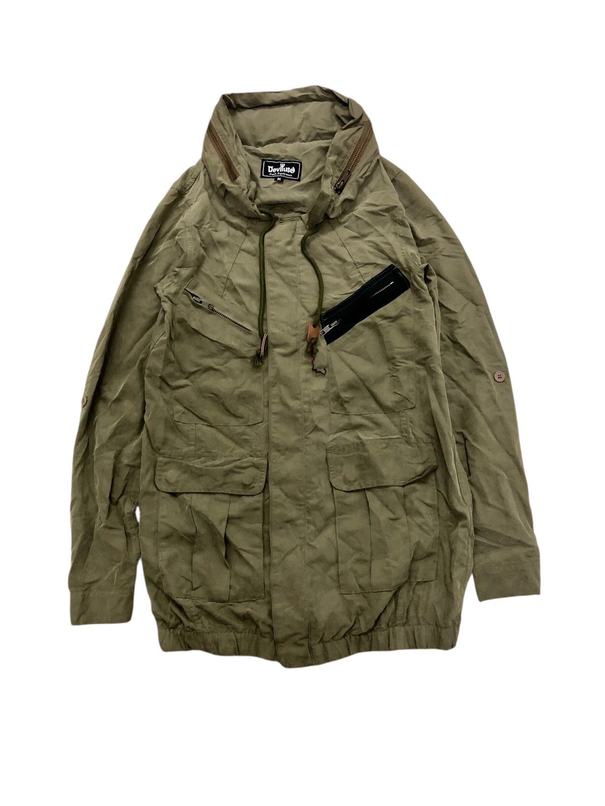 IfsixwasNine Style - Deviluse Punk Equipment Zip Up Jacket