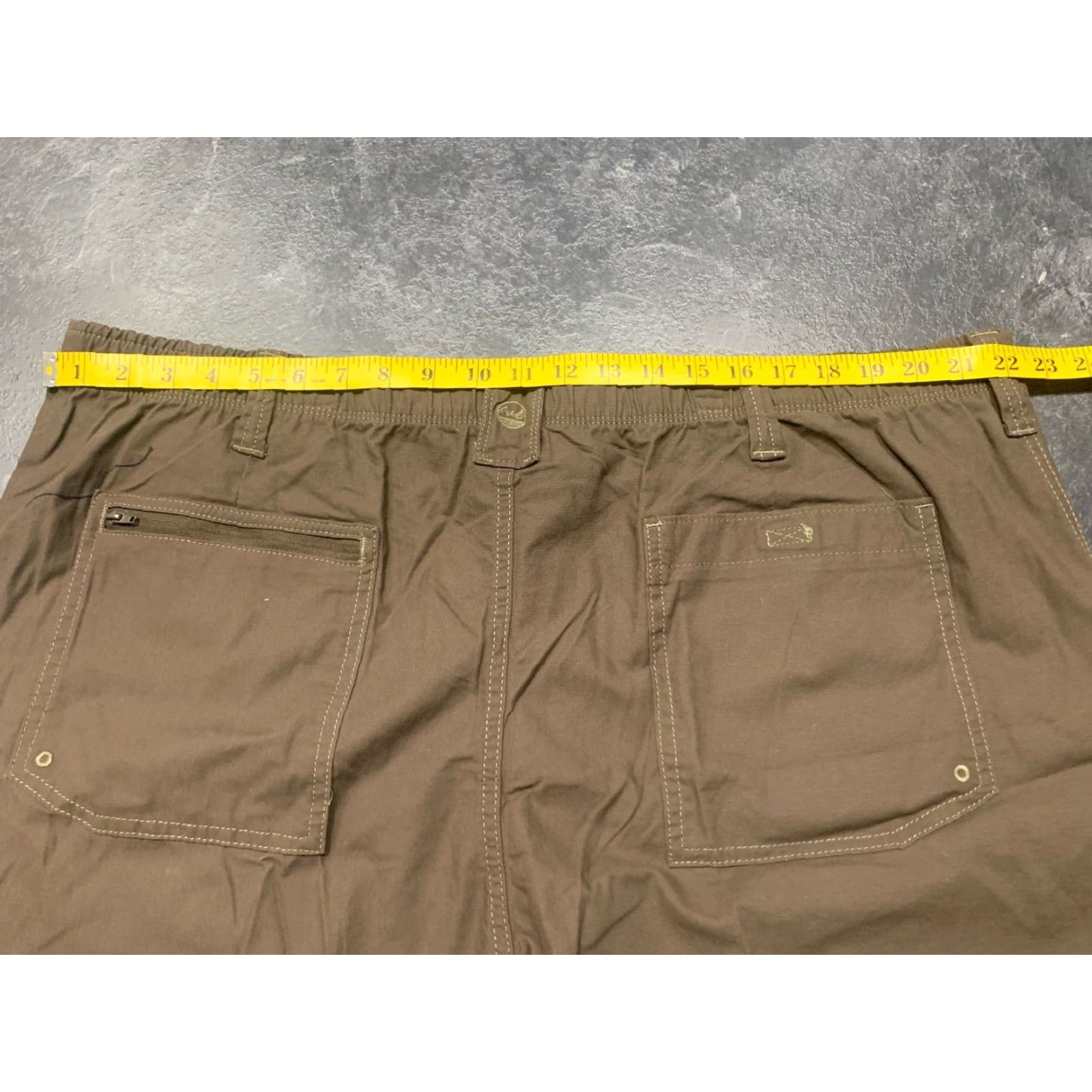 Wrangler VINTAGE Wrangler Mens Canvas Cargo Utility Hiker Shorts Size 44 Brown Size US 44 / EU 60 - 4 Thumbnail