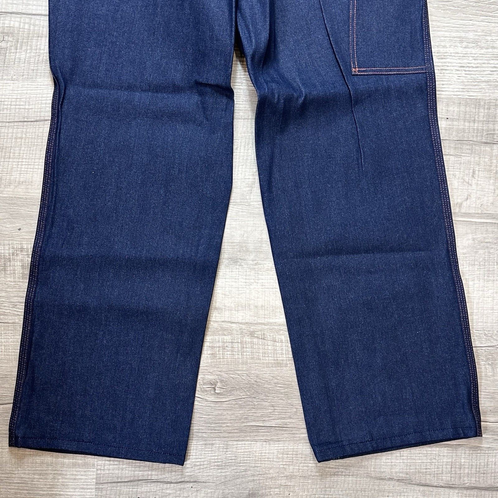 Big Mac VTG 70’s BIG MAC Industrial Jean 38x32 Carpenter Workwear Size US 38 / EU 54 - 8 Thumbnail
