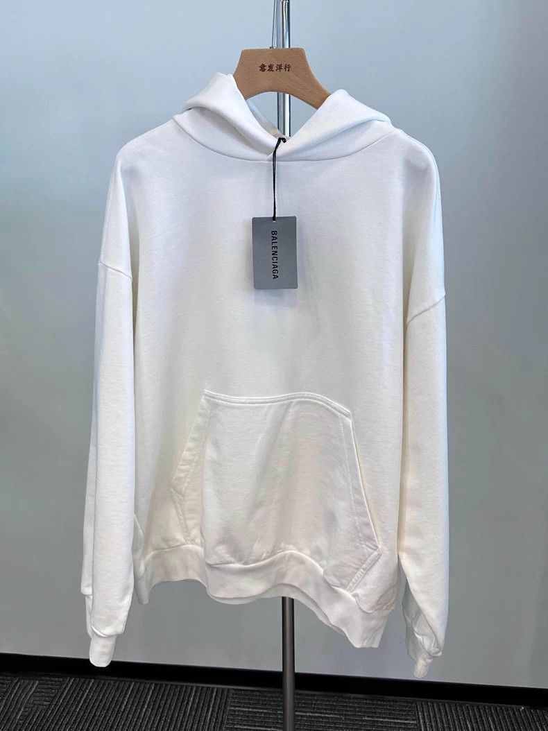 Balenciaga Balenciaga Letter Printed Casual Hooded Long Sleeve Sweats Size US XS / EU 42 / 0 - 1 Thumbnail