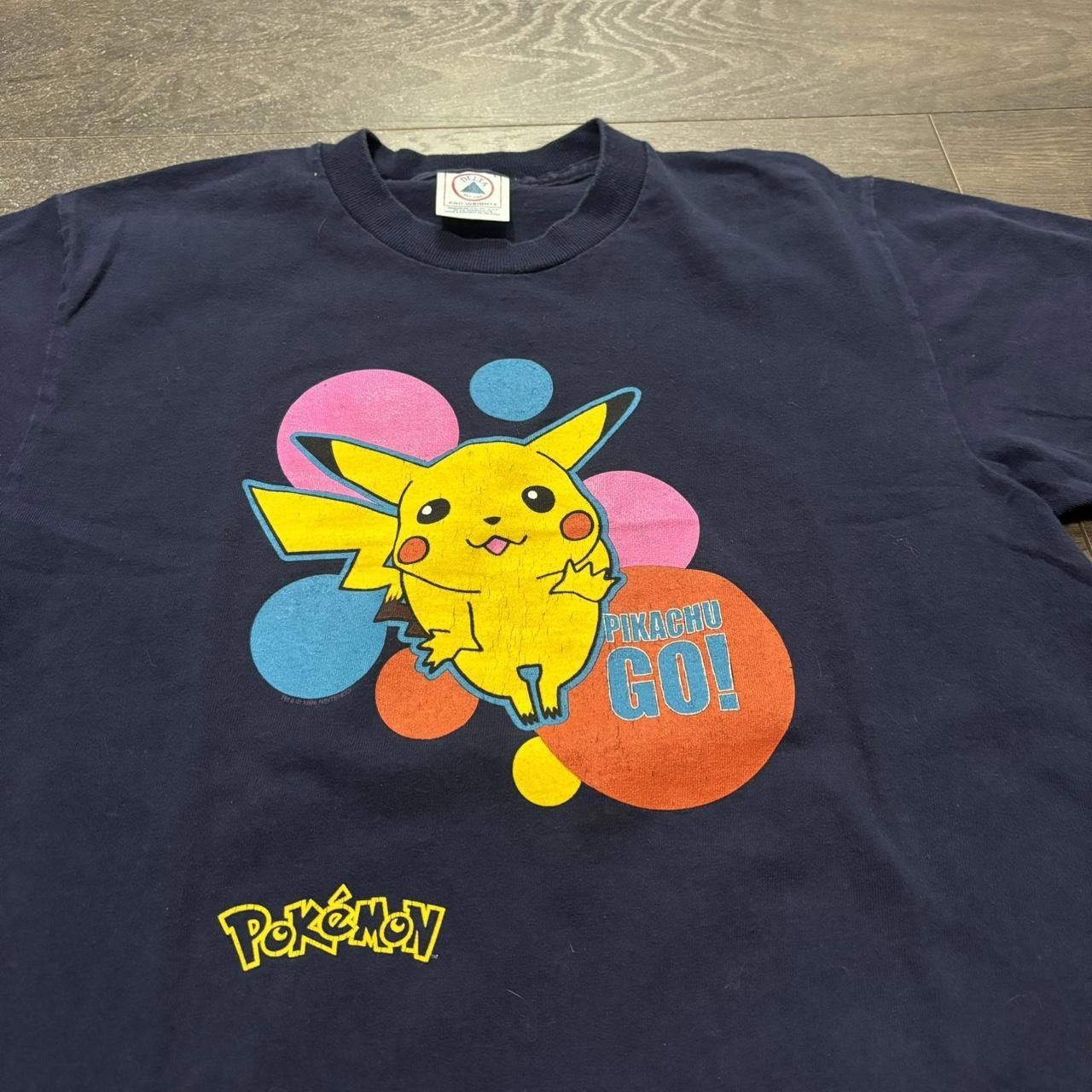 Pokemon Vintage Pokémon pikachu go t shirt 90s/00s youth L Size US S / EU 44-46 / 1 - 2 Thumbnail
