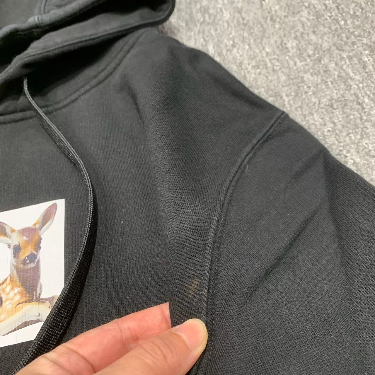 Burberry Burberry Deer Hoodie Black S 95 New Size S / US 4 / IT 40 - 6 Thumbnail