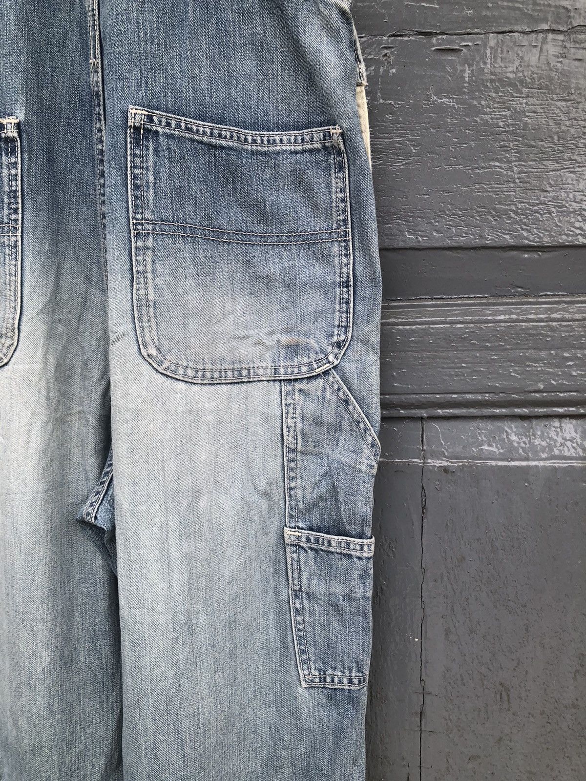 Big John × Vintage Vintage Big John Overalls World Workers Denim Size US 34 / EU 50 - 9 Thumbnail