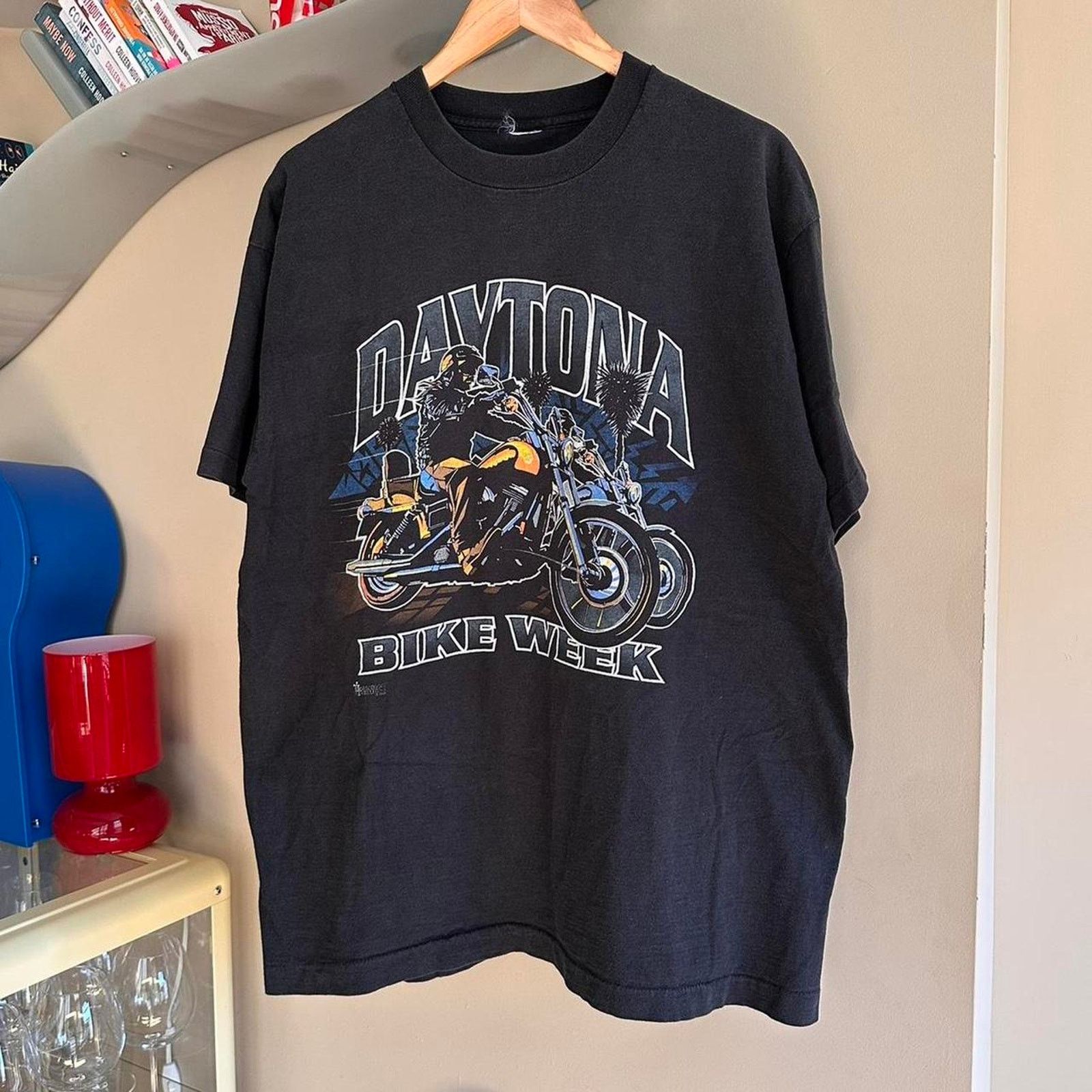 Vintage Vintage 1996 Bike Week Shirt Size US XL / EU 56 / 4 - 1 Thumbnail