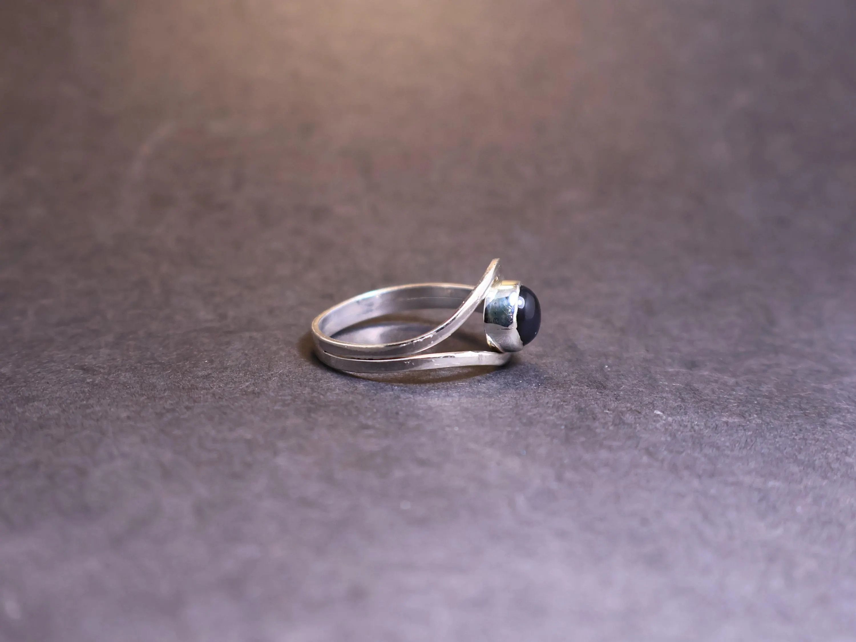 Handmade Black Onyx Ring, 925 Sterling Silver Ring, Handmade Jewelry, Size ONE SIZE - 6 Thumbnail