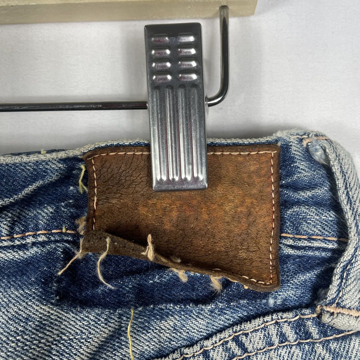 Japanese Brand × Warehouse 🔥Trash🔥🇯🇵Warehouse Stoned Washed Selvedge Dirty Denim Jeans Size US 32 / EU 48 - 13 Thumbnail