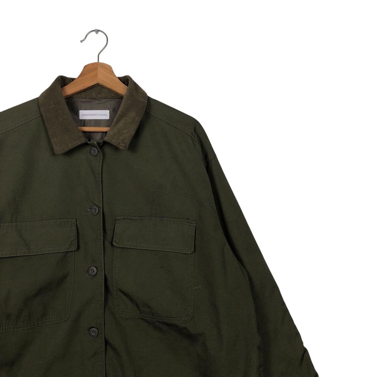 Japanese Brand × Vintage 📌Vintage Chore Work Jacket Duck Canvas Season Reason Size US L / EU 52-54 / 3 - 7 Thumbnail