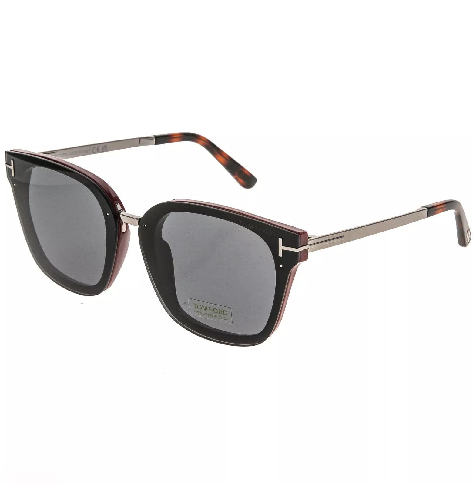Tom Ford TOM FORD PHILIPPA 02 TF1014 71A Black Red Sunglasses 1014 Size ONE SIZE - 4 Thumbnail