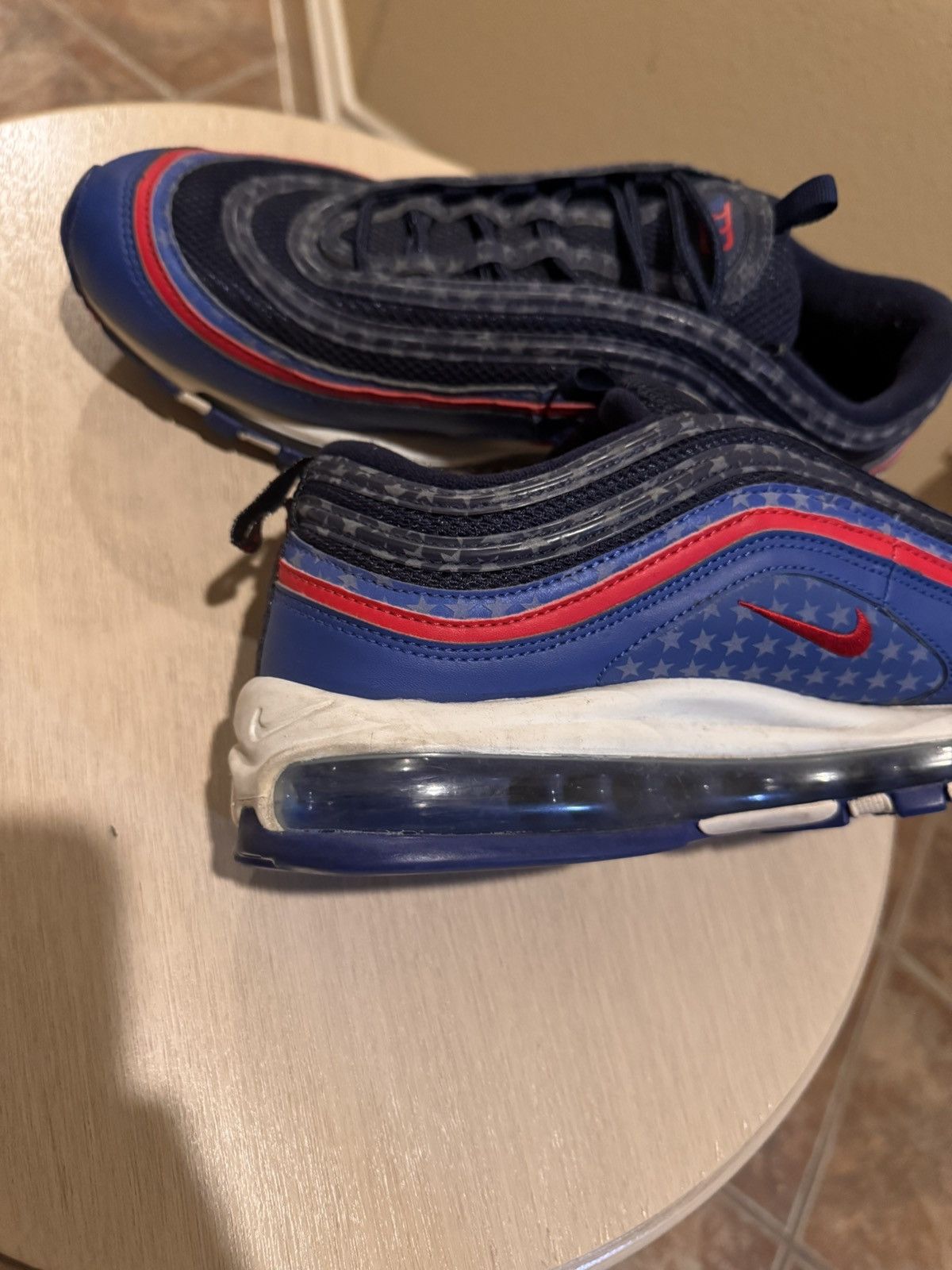 Nike Size 12 - Nike Air Max 97 City Pride Dallas Away Size US 12 / EU 45 - 7 Thumbnail